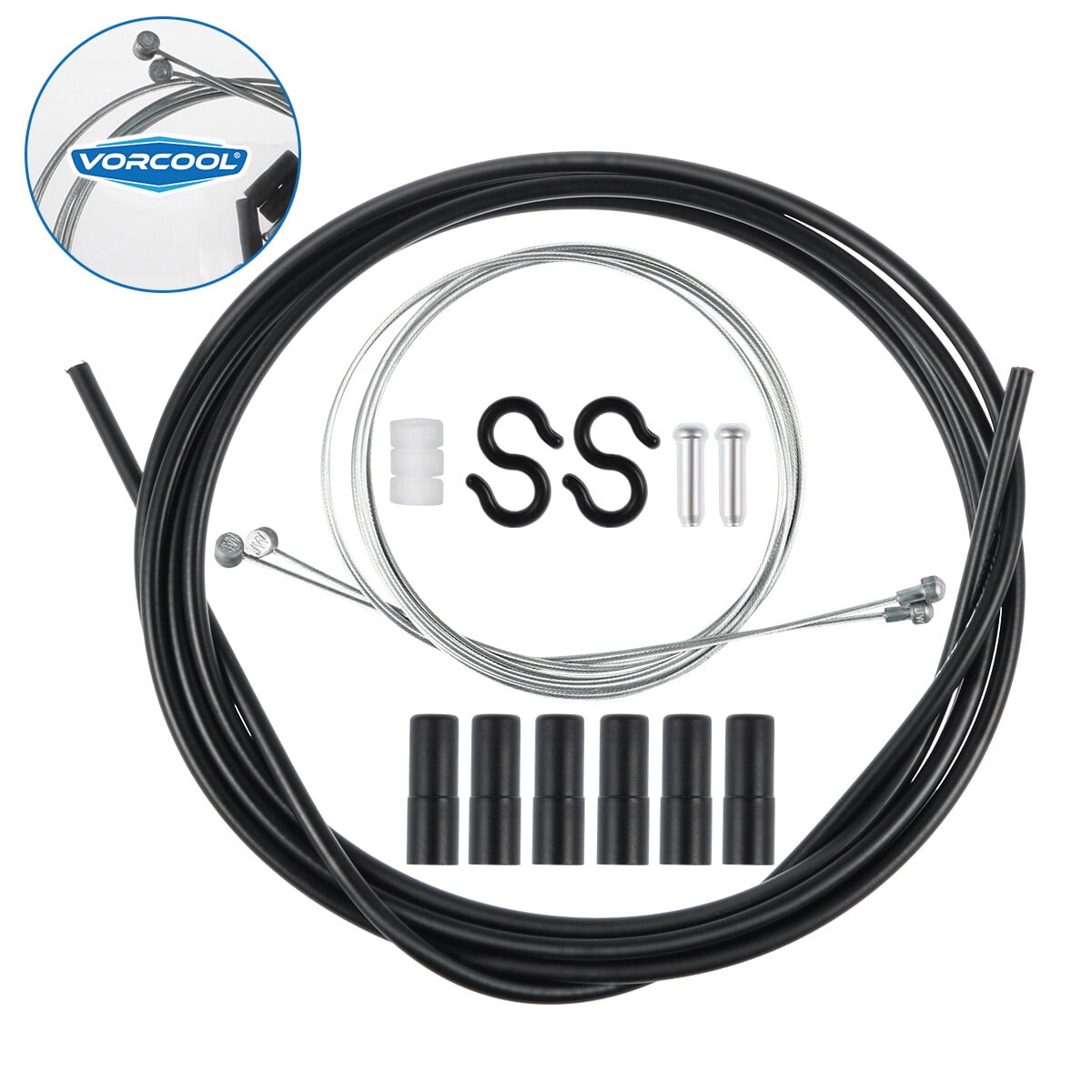 SWETRACE Universal Bike Brake Cable Set Metal Plastic 1 Set - Image 7