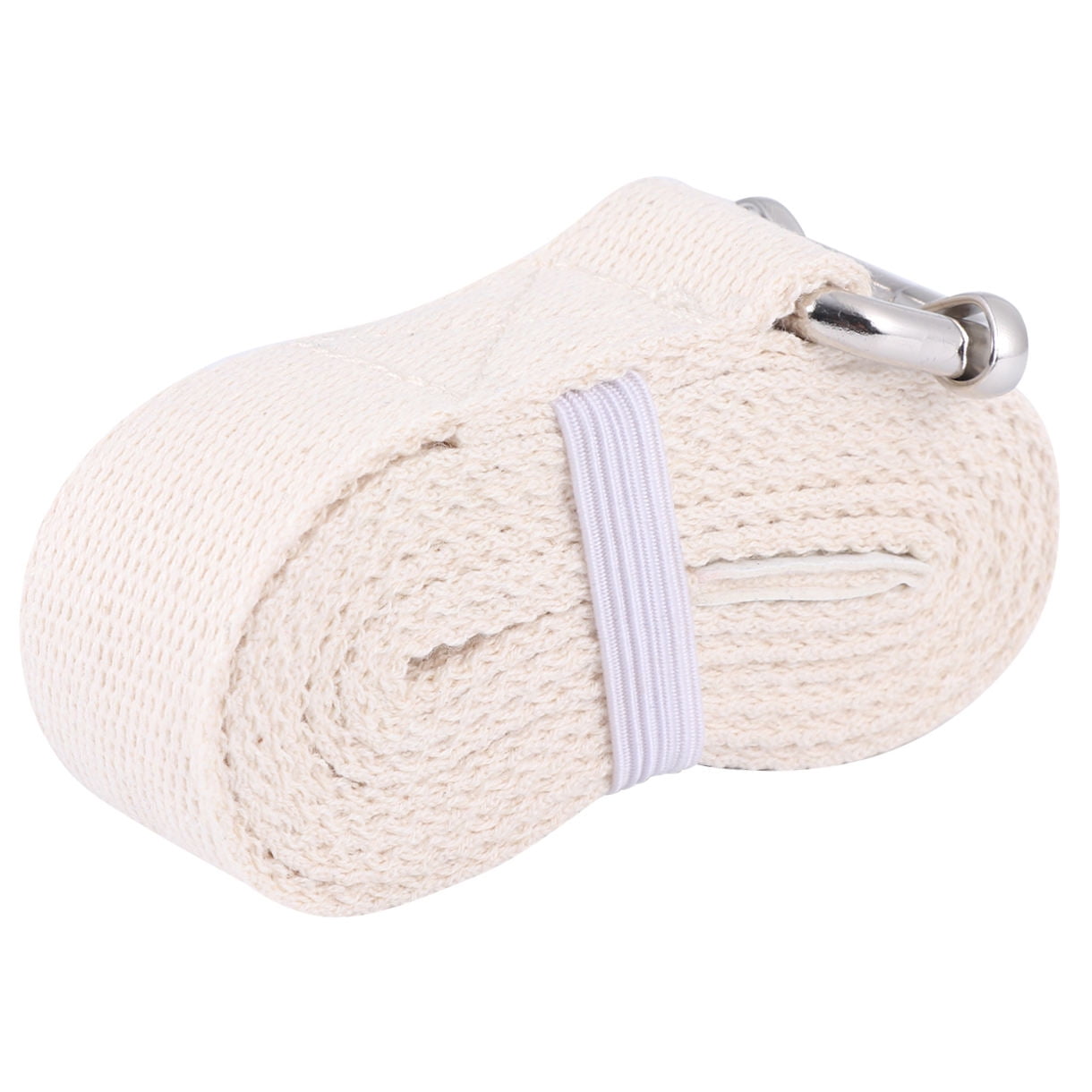 SWETRACE Stretch Straps 1Pc Portable Yoga Strap In White And Yellow For And Daily Exercise 47.2x1x0.1In - Image 4