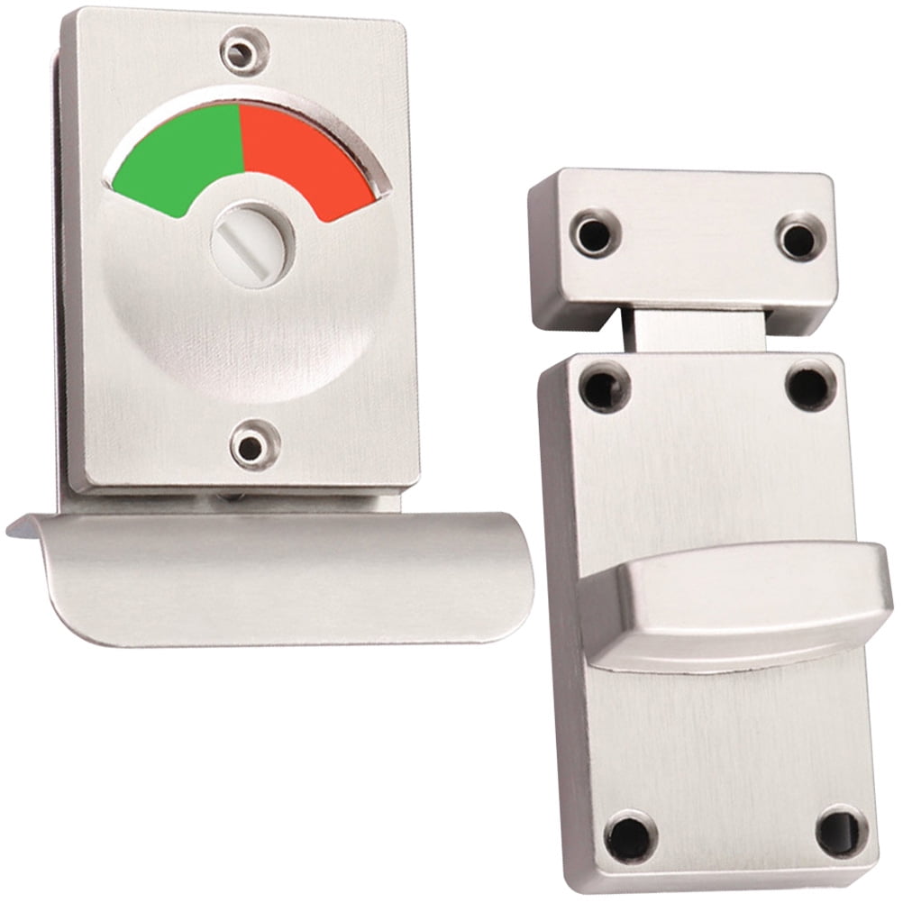 SWETRACE Restroom Stall Door Lock with Indicator 1 Set for Bathrooms and Public Restrooms - Image 1