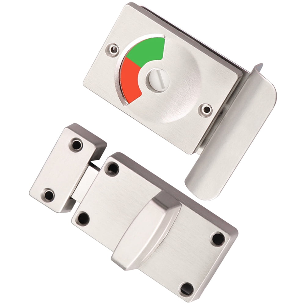 SWETRACE Restroom Stall Door Lock with Indicator 1 Set for Bathrooms and Public Restrooms - Image 6