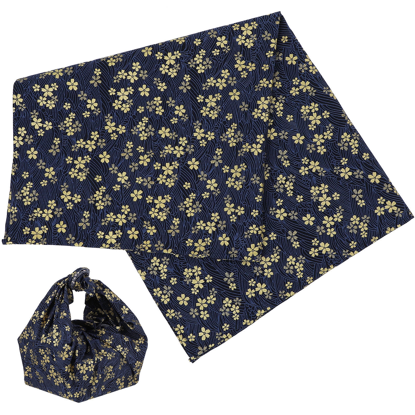 SWETRACE Square Japanese Style Wrapping Cloth Blue 1Pack 27.6x27.6in - Image 6