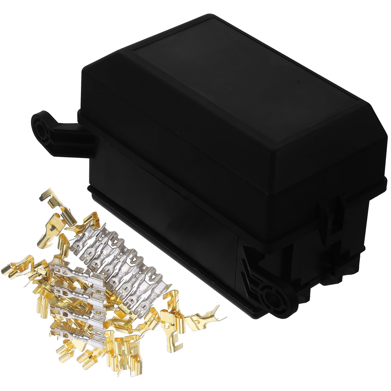 SWETRACE Black Rectangular Fuse Relay Box with Sturdy Design for Automotive Relay 1Pcs - Image 6