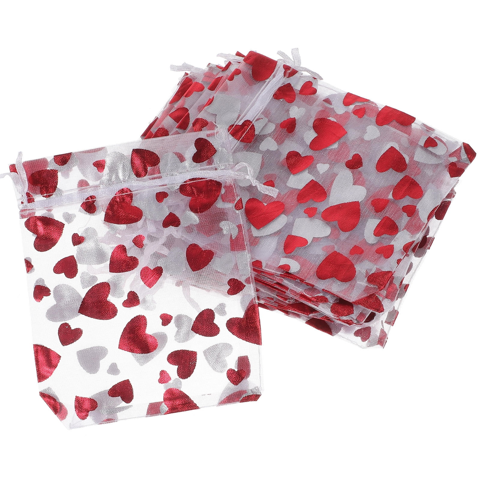 SWETRACE 25Pcs Small Goodie Bags for Valentine's Day and Wedding Treats - Image 1