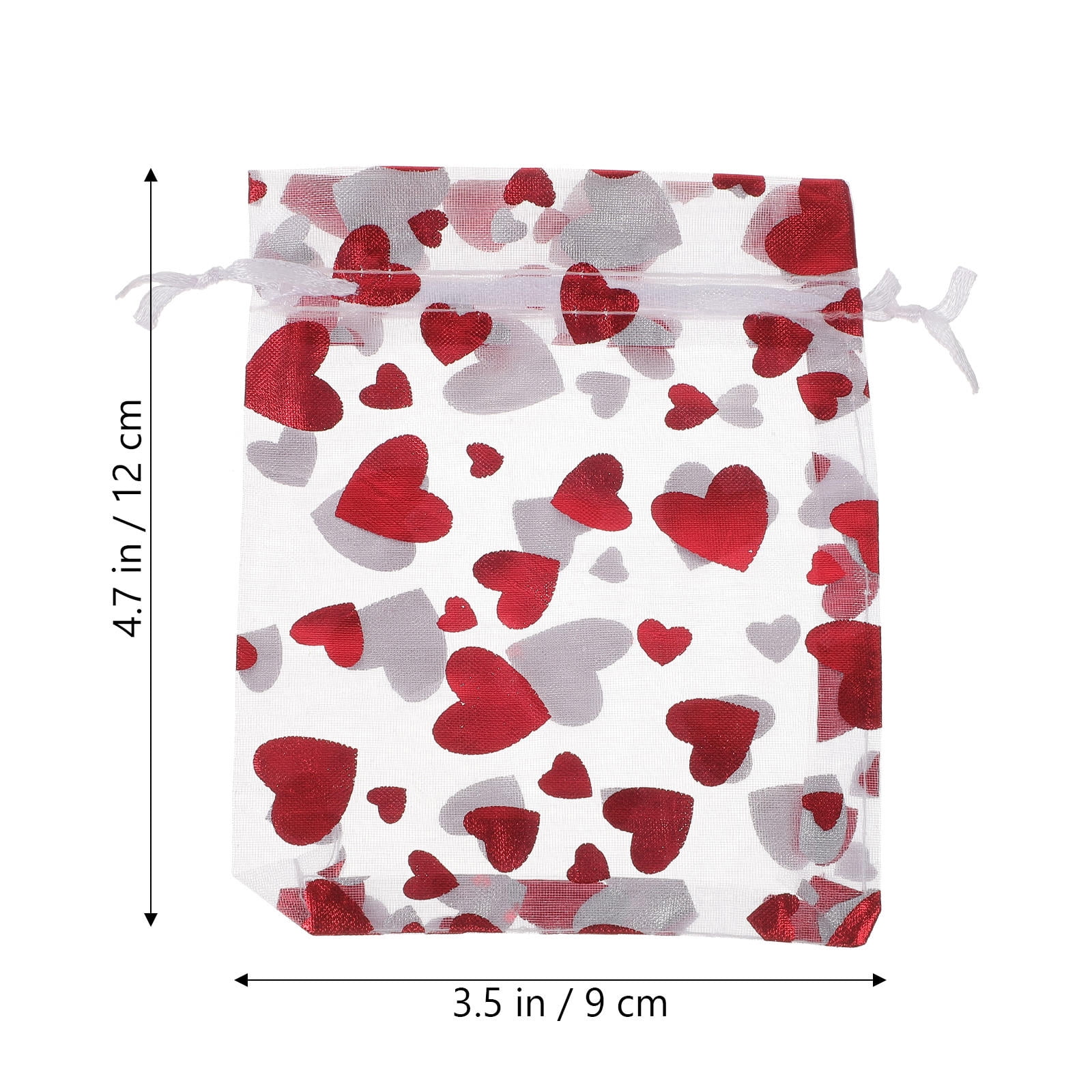SWETRACE 25Pcs Small Goodie Bags for Valentine's Day and Wedding Treats - Image 2