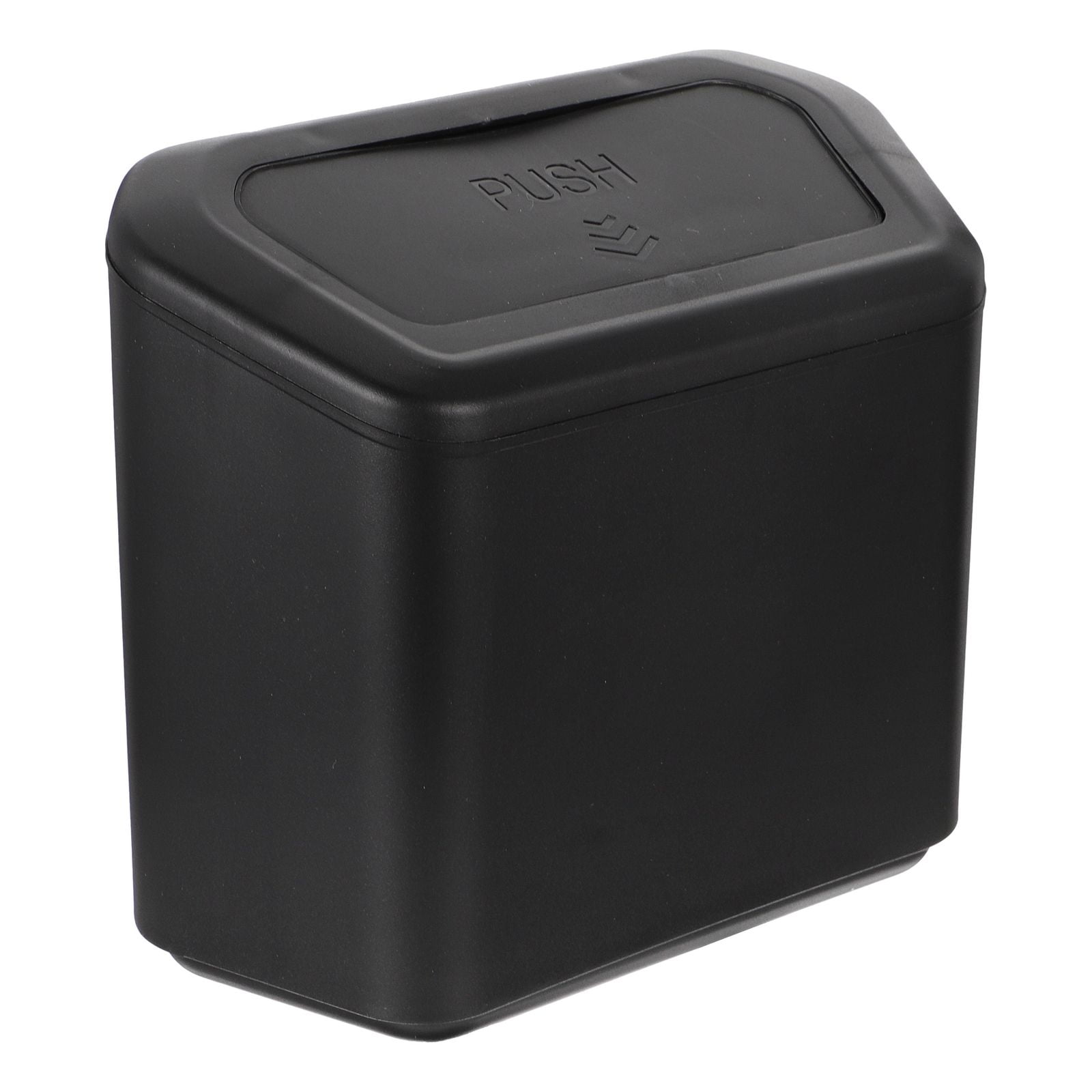 SWETRACE 1Set Trash Holder for Car Rectangular Black Plastic with for Drivers - Image 8