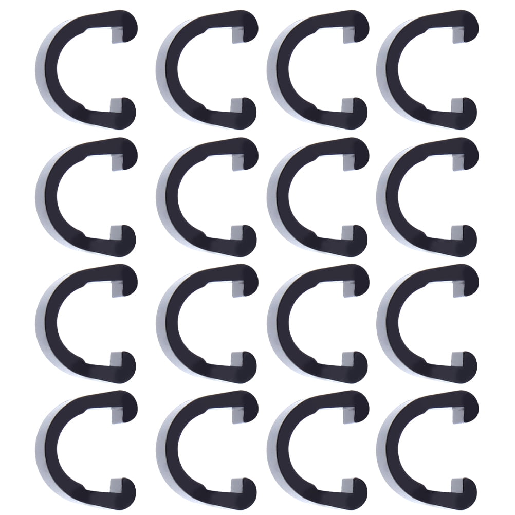 SWETRACE 100Pcs C Shaped Bike Cable Clips for Mountain Bike Use 1.3x1x0.5in - Image 6