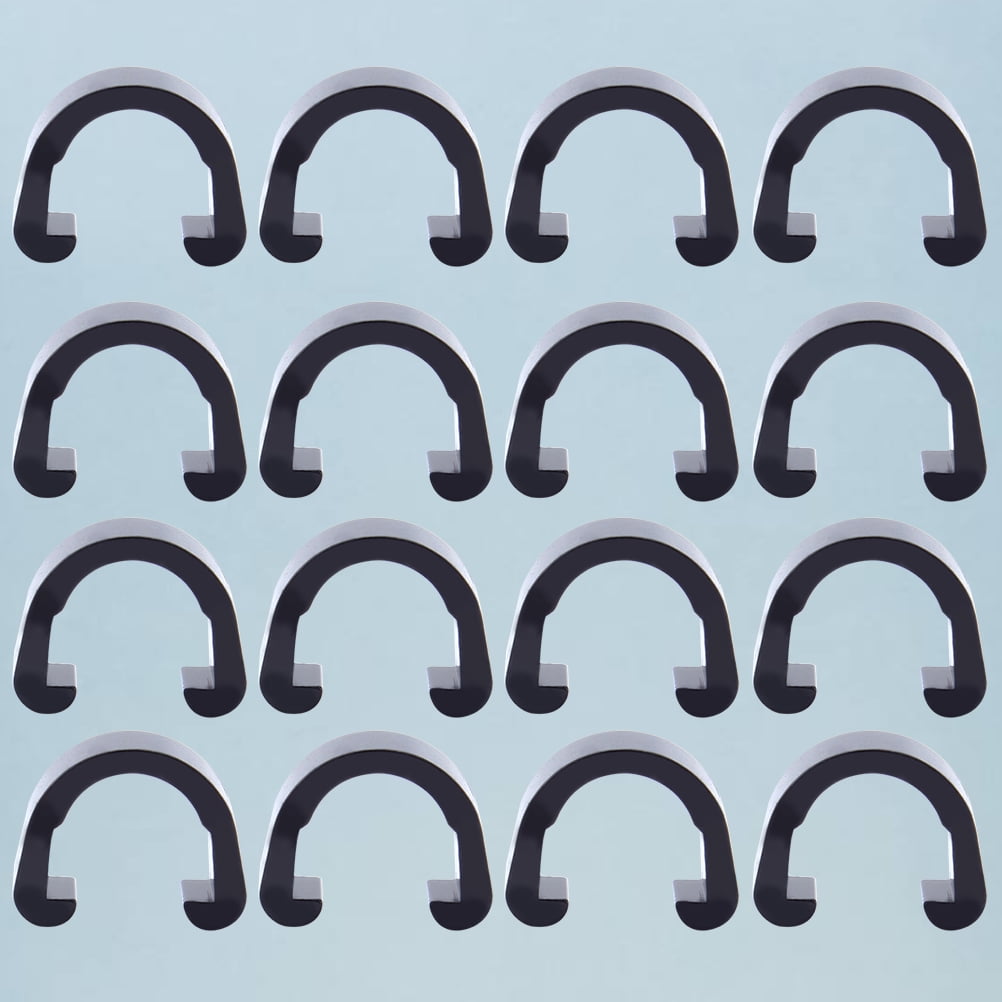 SWETRACE 100Pcs C Shaped Bike Cable Clips for Mountain Bike Use 1.3x1x0.5in - Image 8