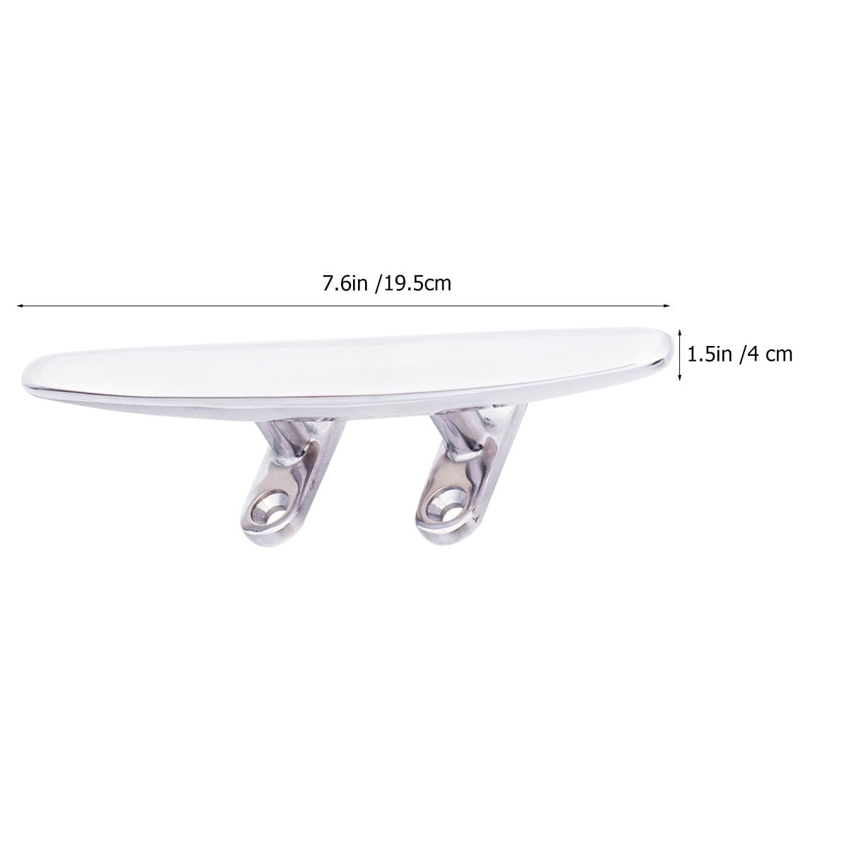 SWETRACE 1Set Marine Grade Stainless Steel Boat Cleat for Boating 8 Inches - Image 2