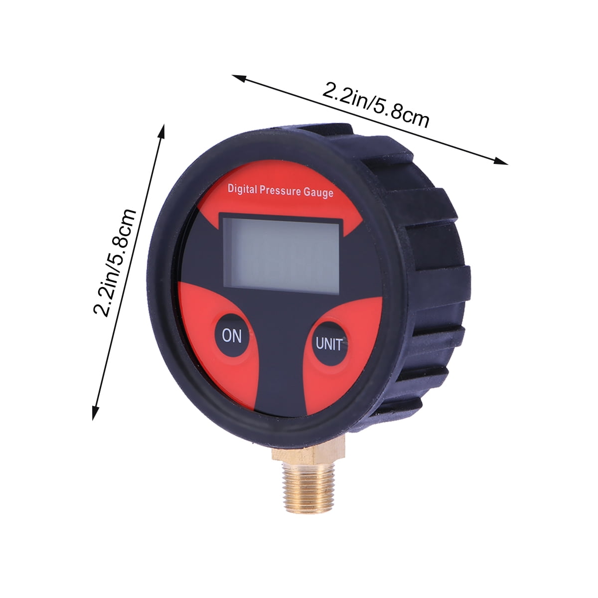 SWETRACE Car Air Pressure Gauge Digital Technology 1Set 2.3x0.9x0.9in - Image 2
