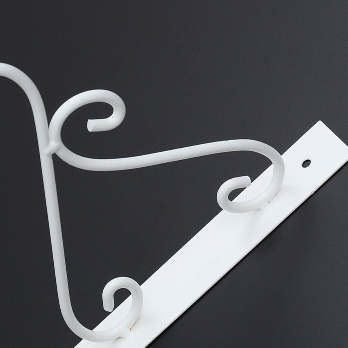 SWETRACE Outdoor Hanging Bracket Flower Basket Hanging Hook Iron 1 Piece - Image 3