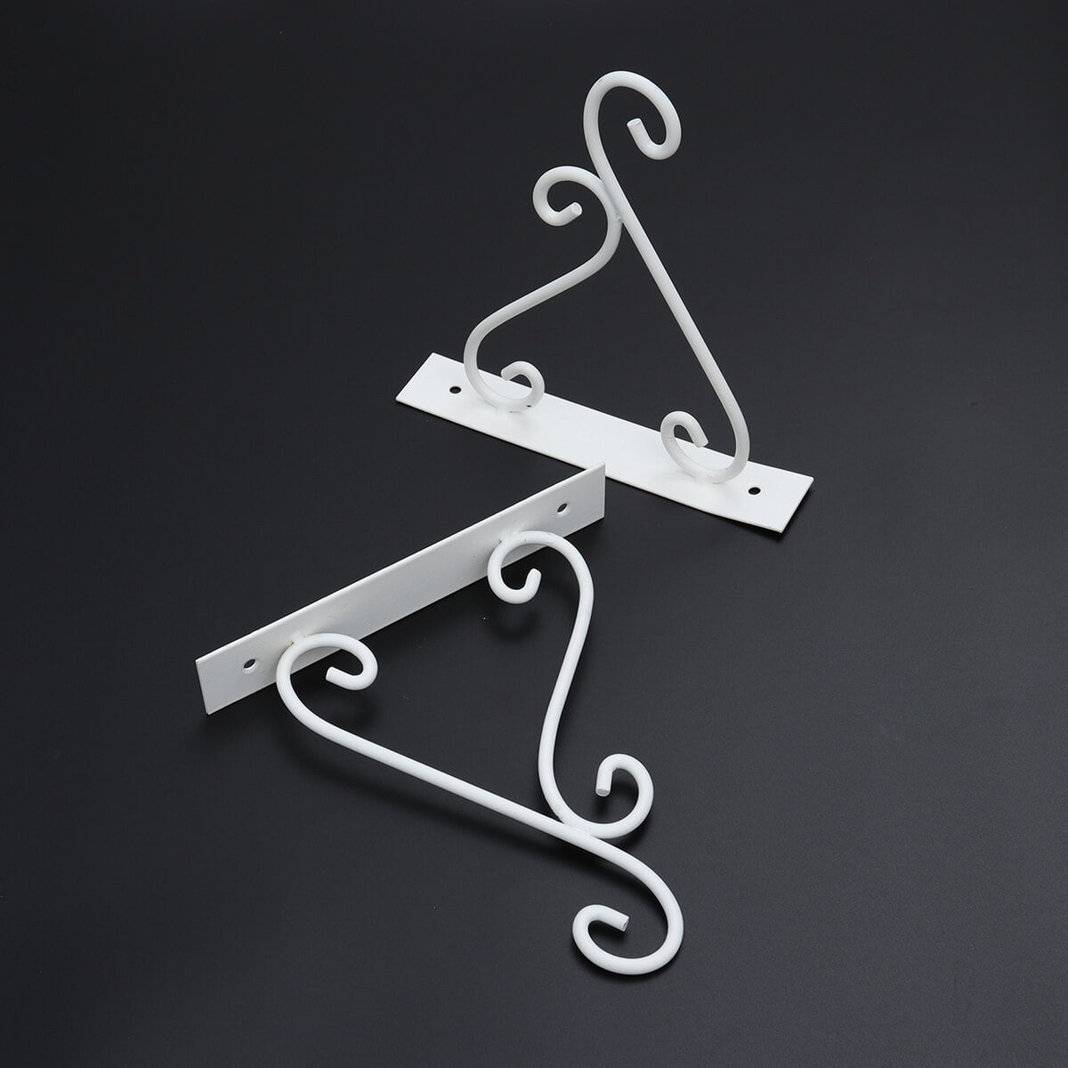 SWETRACE Outdoor Hanging Bracket Flower Basket Hanging Hook Iron 1 Piece - Image 4