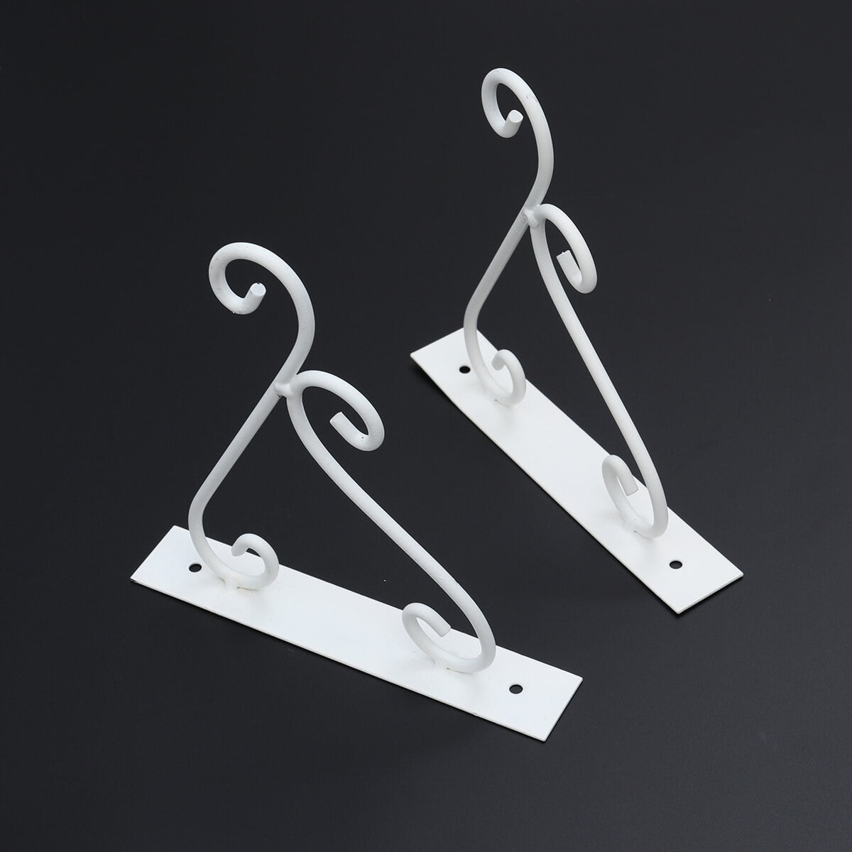 SWETRACE Outdoor Hanging Bracket Flower Basket Hanging Hook Iron 1 Piece - Image 8