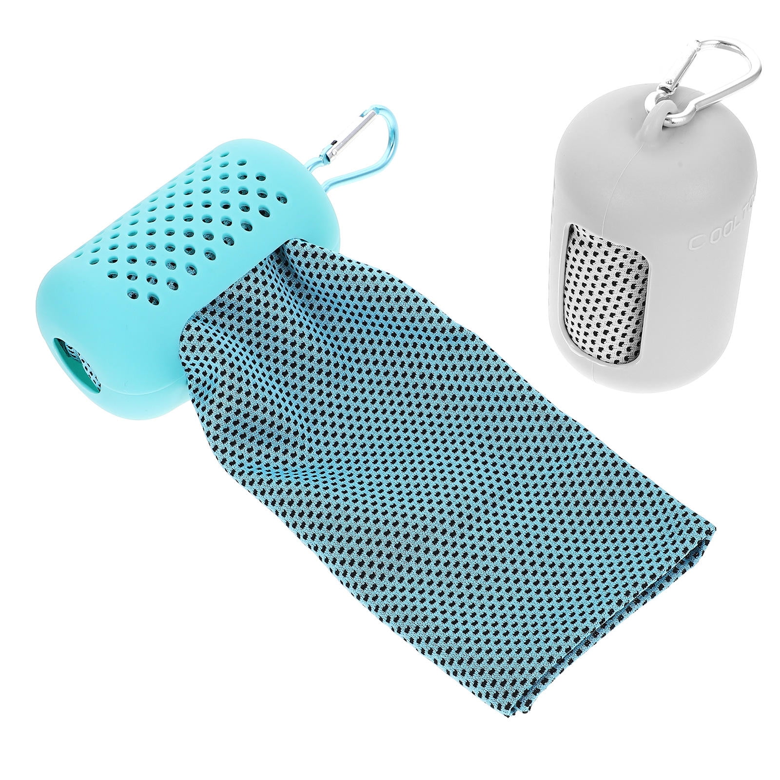 SWETRACE Sweat-Absorbing Yoga Towels Quick Cooling Towel for Summer 2Set - Image 6