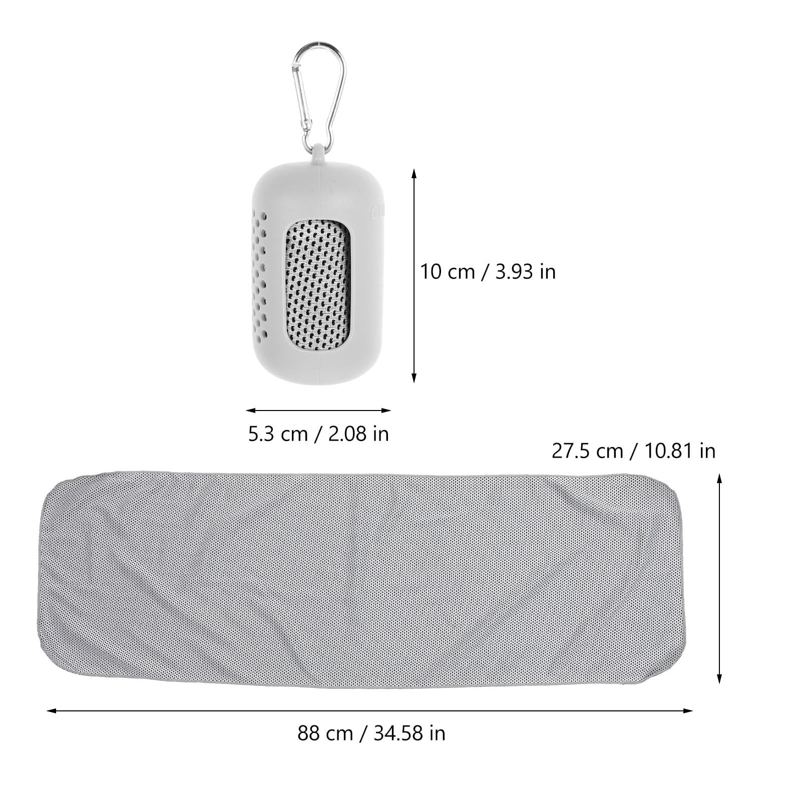 SWETRACE Sweat-Absorbing Yoga Towels Quick Cooling Towel for Summer 2Set - Image 7