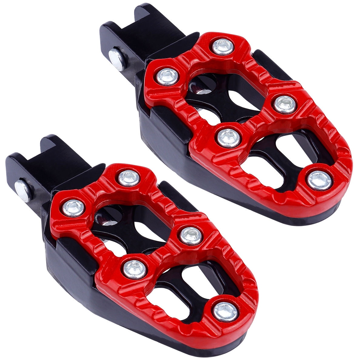 SWETRACE Aluminum Alloy Pedal Red 1 Pair - Image 1