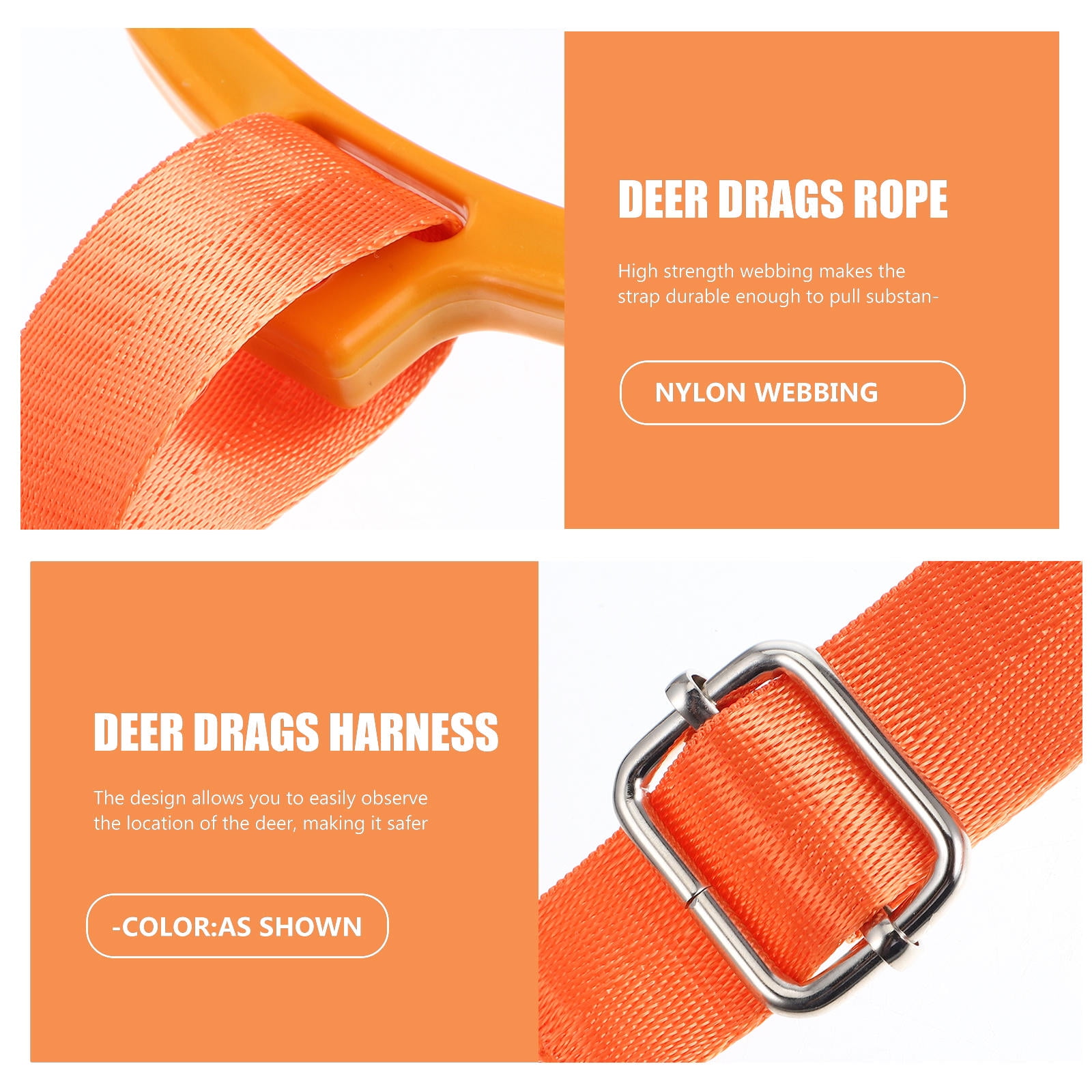 SWETRACE 1Pcs Deer Drag Harness Rope Strap Nylon Webbing For Observation Assistance In Hunting - Image 3