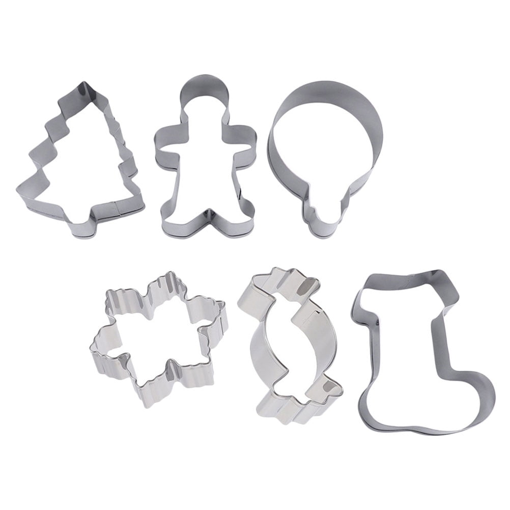 SWETRACE Biscuit Molds Baking Molds 6Pcs 2.36X3.14X1.18in - Image 2