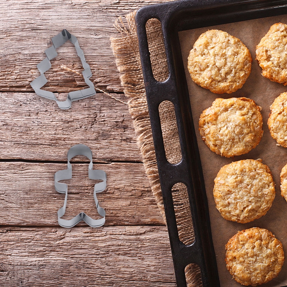 SWETRACE Biscuit Molds Baking Molds 6Pcs 2.36X3.14X1.18in - Image 4