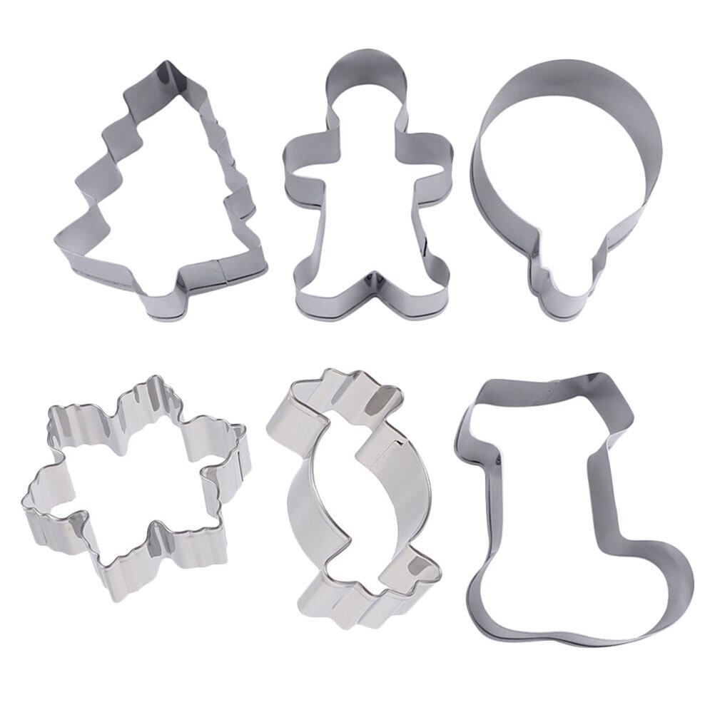 SWETRACE Biscuit Molds Baking Molds 6Pcs 2.36X3.14X1.18in - Image 5