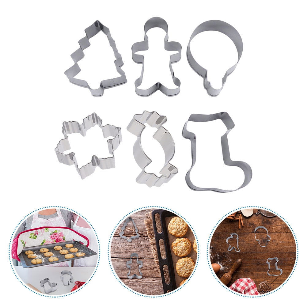 SWETRACE Biscuit Molds Baking Molds 6Pcs 2.36X3.14X1.18in - Image 7