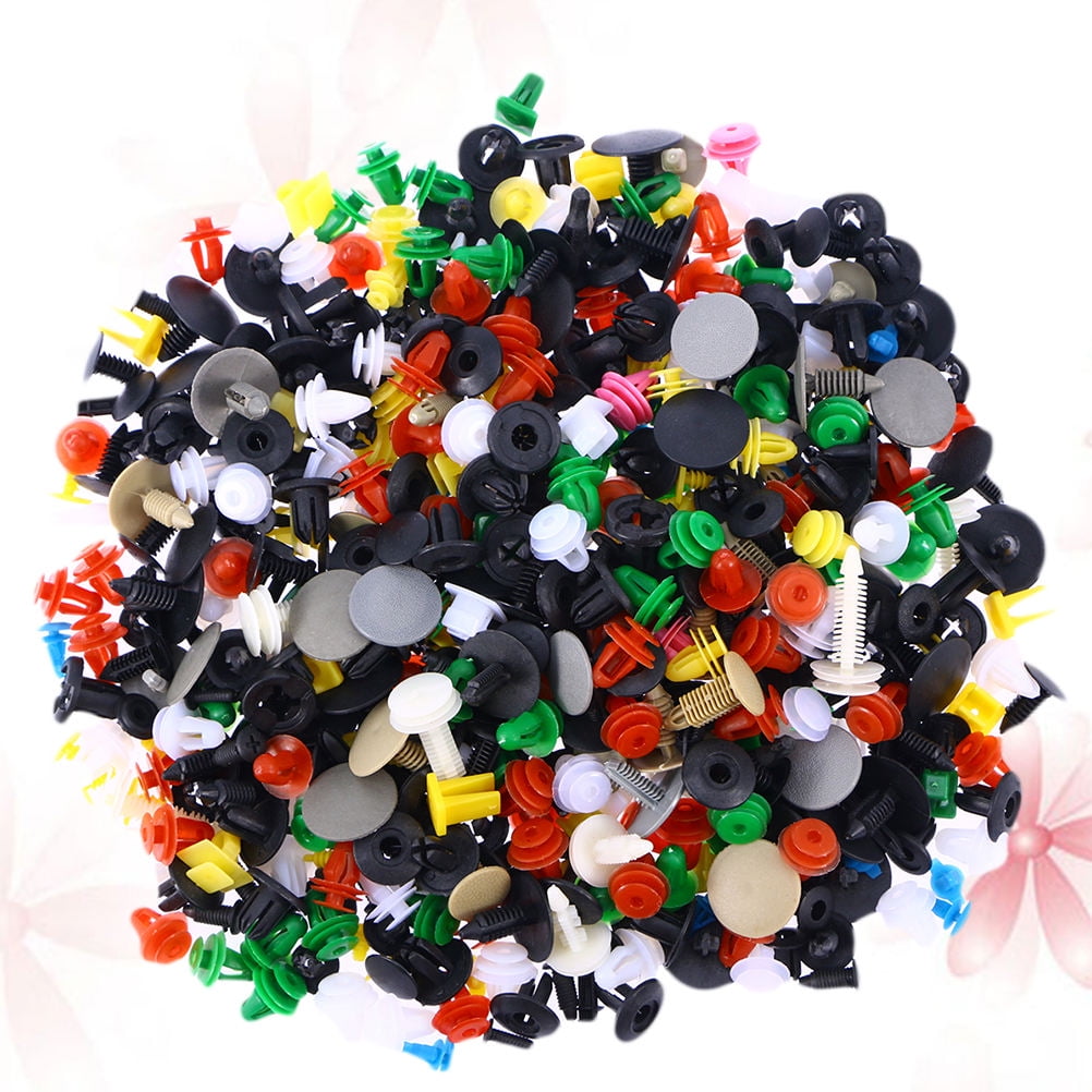 SWETRACE 500 Pcs Retainer Clips Automotive for Car Fasteners Clips Nylon - Image 1