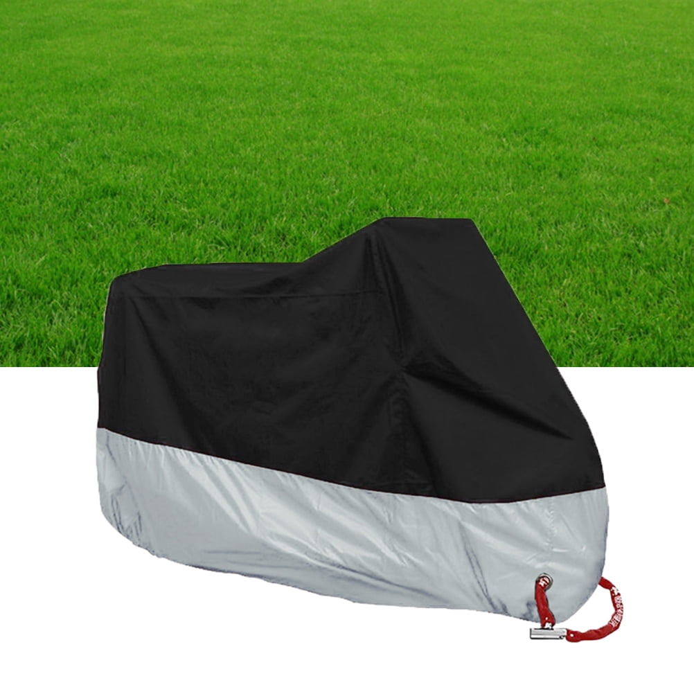 SWETRACE Motor Scooter Cover Waterproof Outdoor Motorbike Cover Silver 1Pcs - Image 1