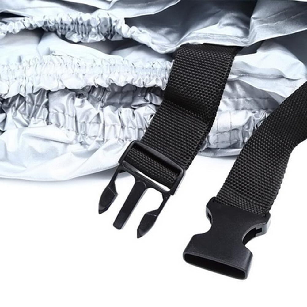 SWETRACE Motor Scooter Cover Waterproof Outdoor Motorbike Cover Silver 1Pcs - Image 2