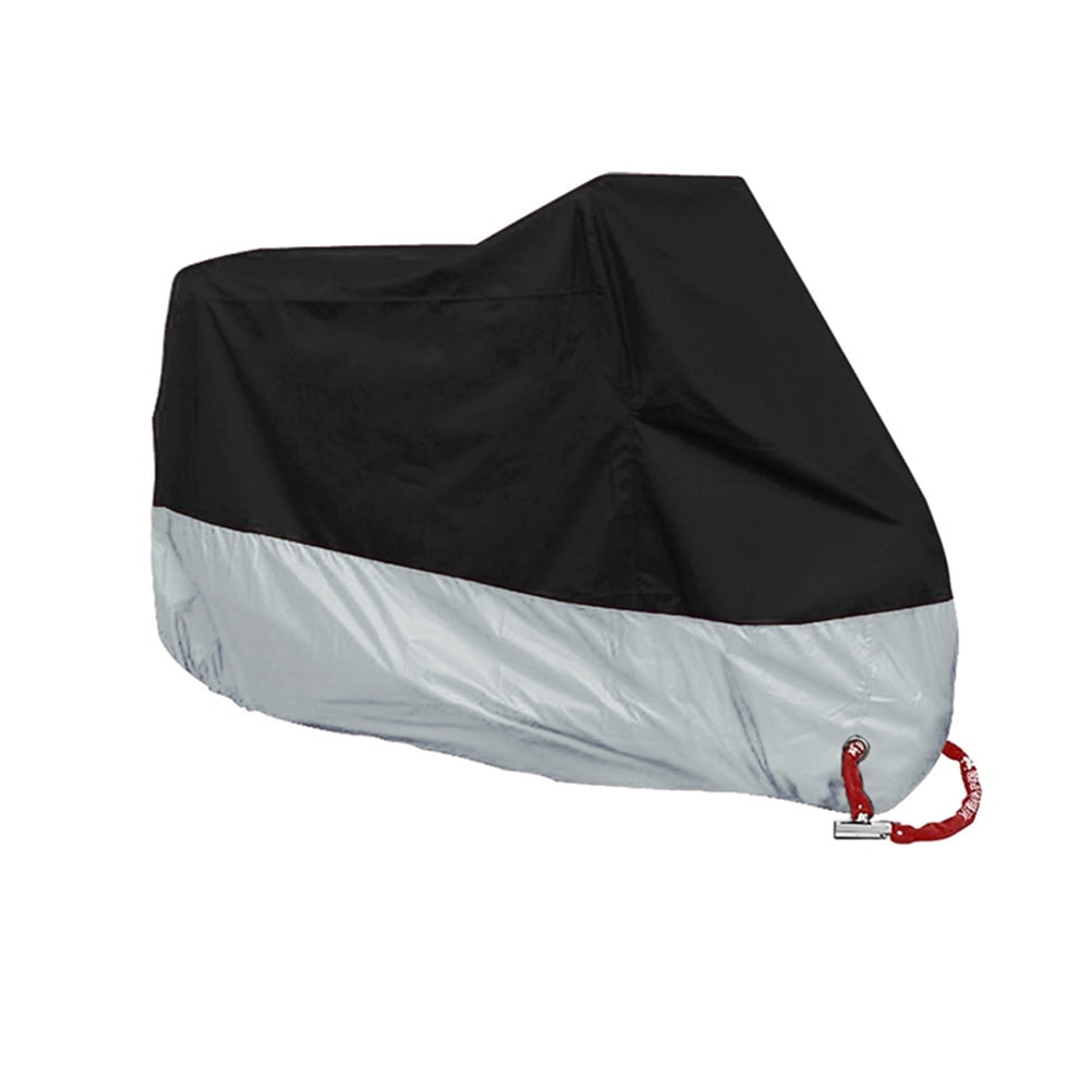 SWETRACE Motor Scooter Cover Waterproof Outdoor Motorbike Cover Silver 1Pcs - Image 8