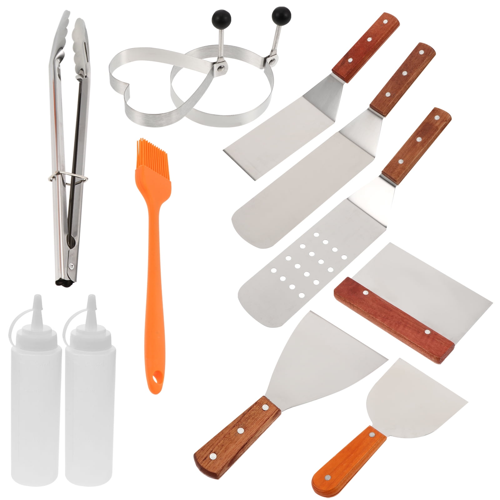 SWETRACE Grill Accessory Bbq Grill Utensils Set Stainless Steel 1 Set 12Pcs - Image 1