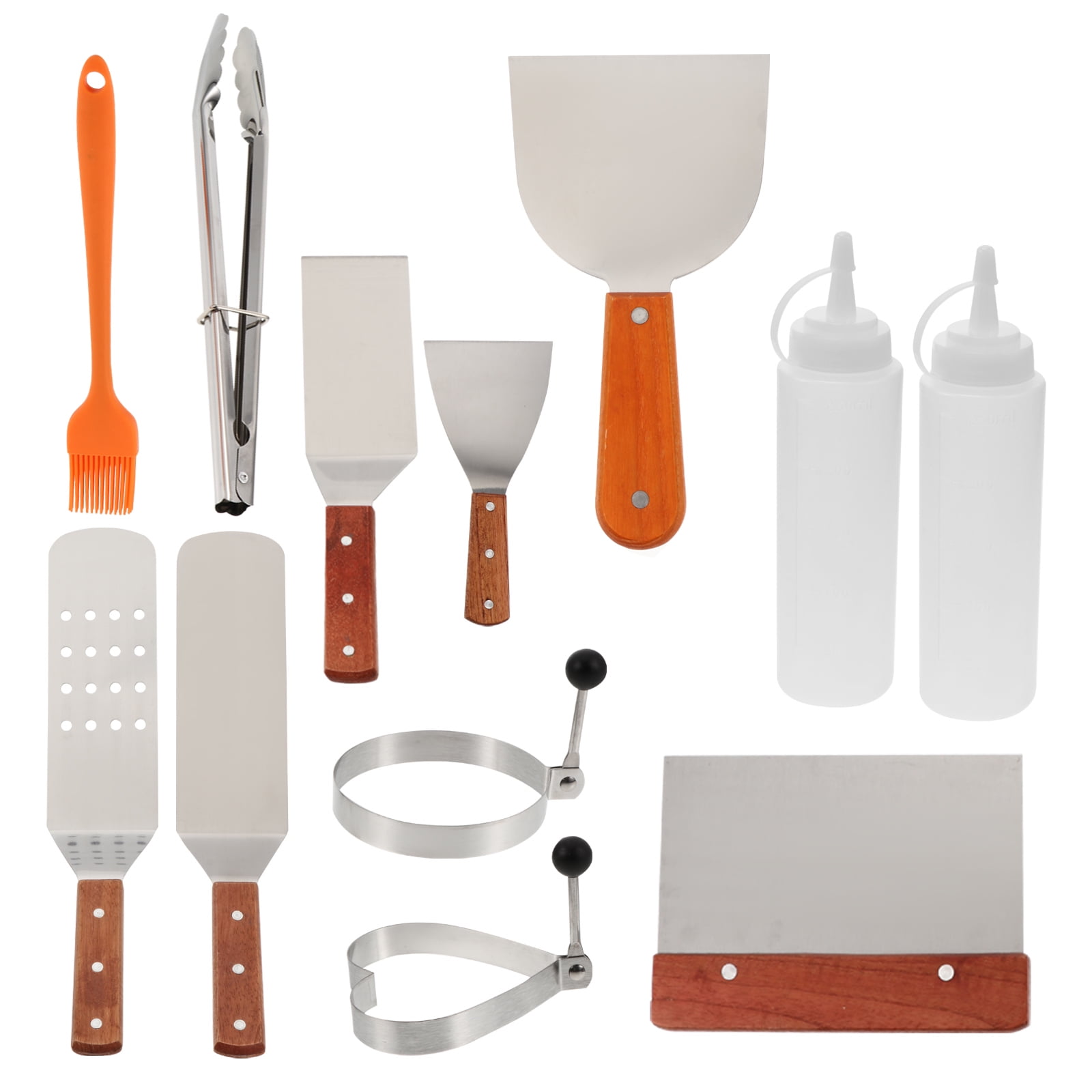 SWETRACE Grill Accessory Bbq Grill Utensils Set Stainless Steel 1 Set 12Pcs - Image 3