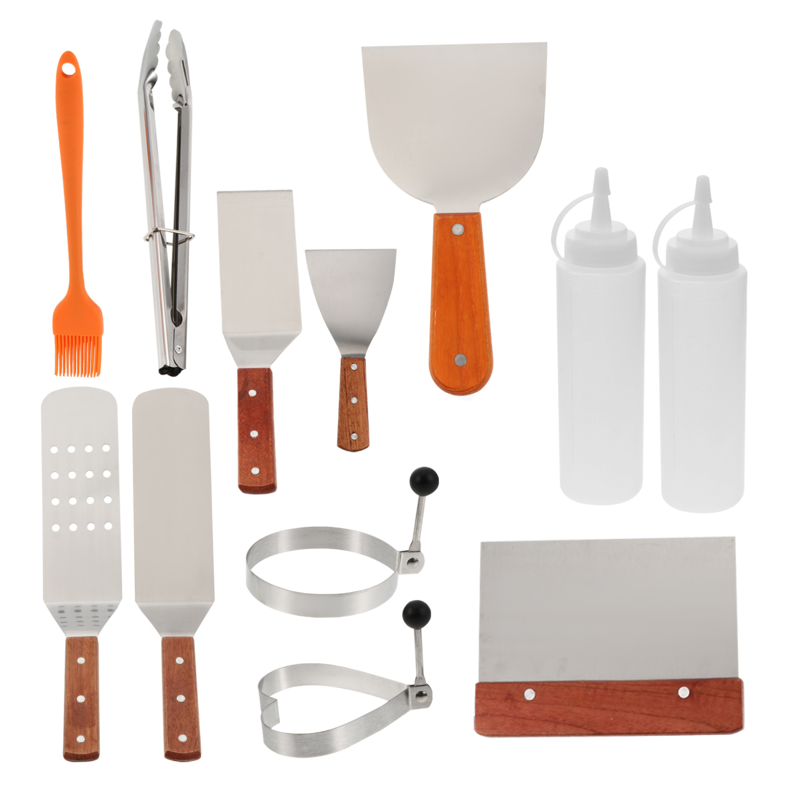 SWETRACE Grill Accessory Bbq Grill Utensils Set Stainless Steel 1 Set 12Pcs - Image 4