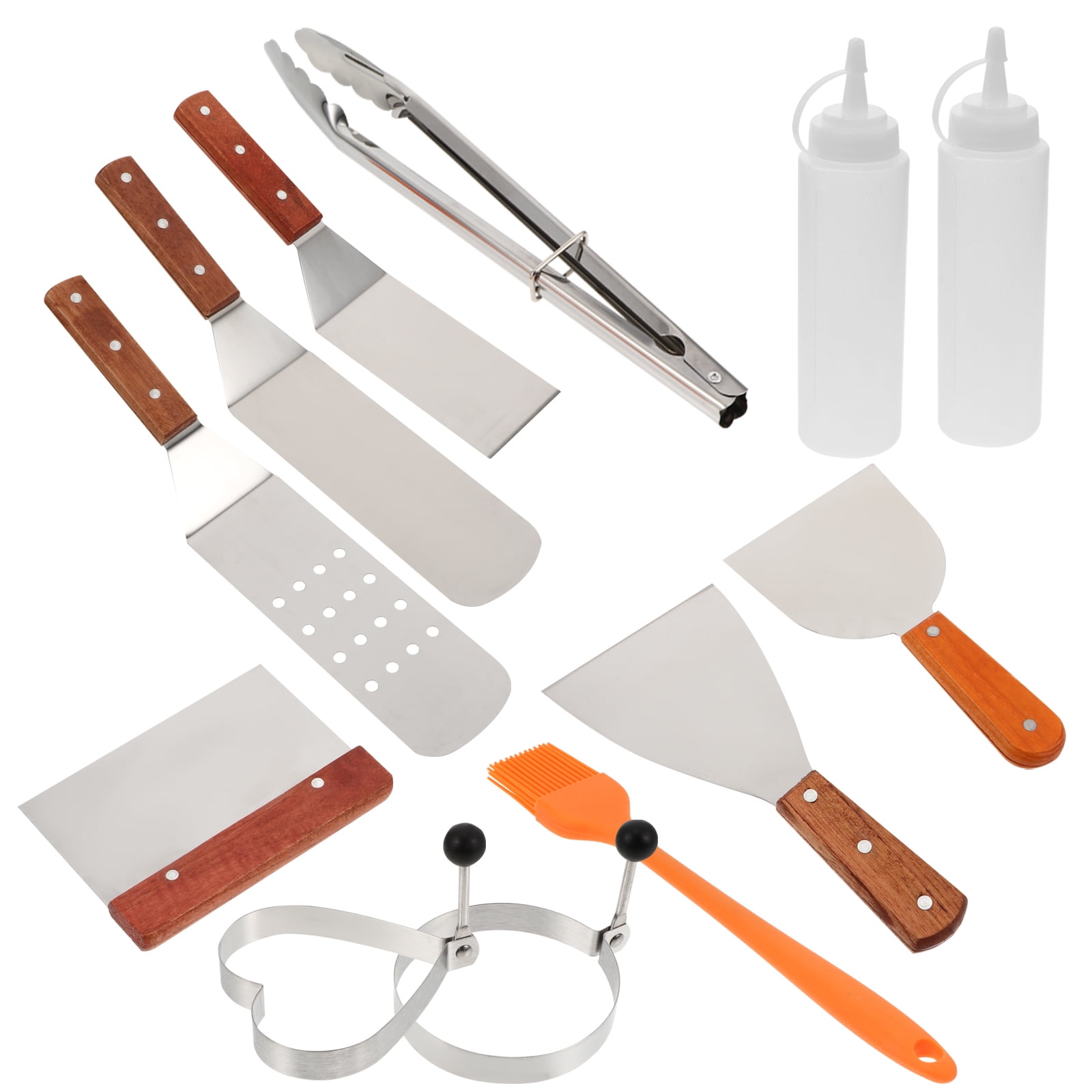SWETRACE Grill Accessory Bbq Grill Utensils Set Stainless Steel 1 Set 12Pcs - Image 6