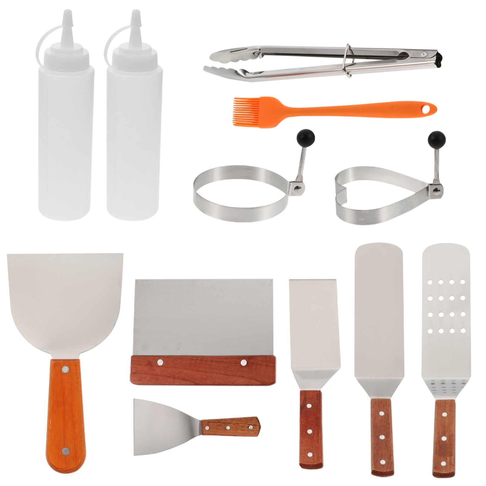 SWETRACE Grill Accessory Bbq Grill Utensils Set Stainless Steel 1 Set 12Pcs - Image 8