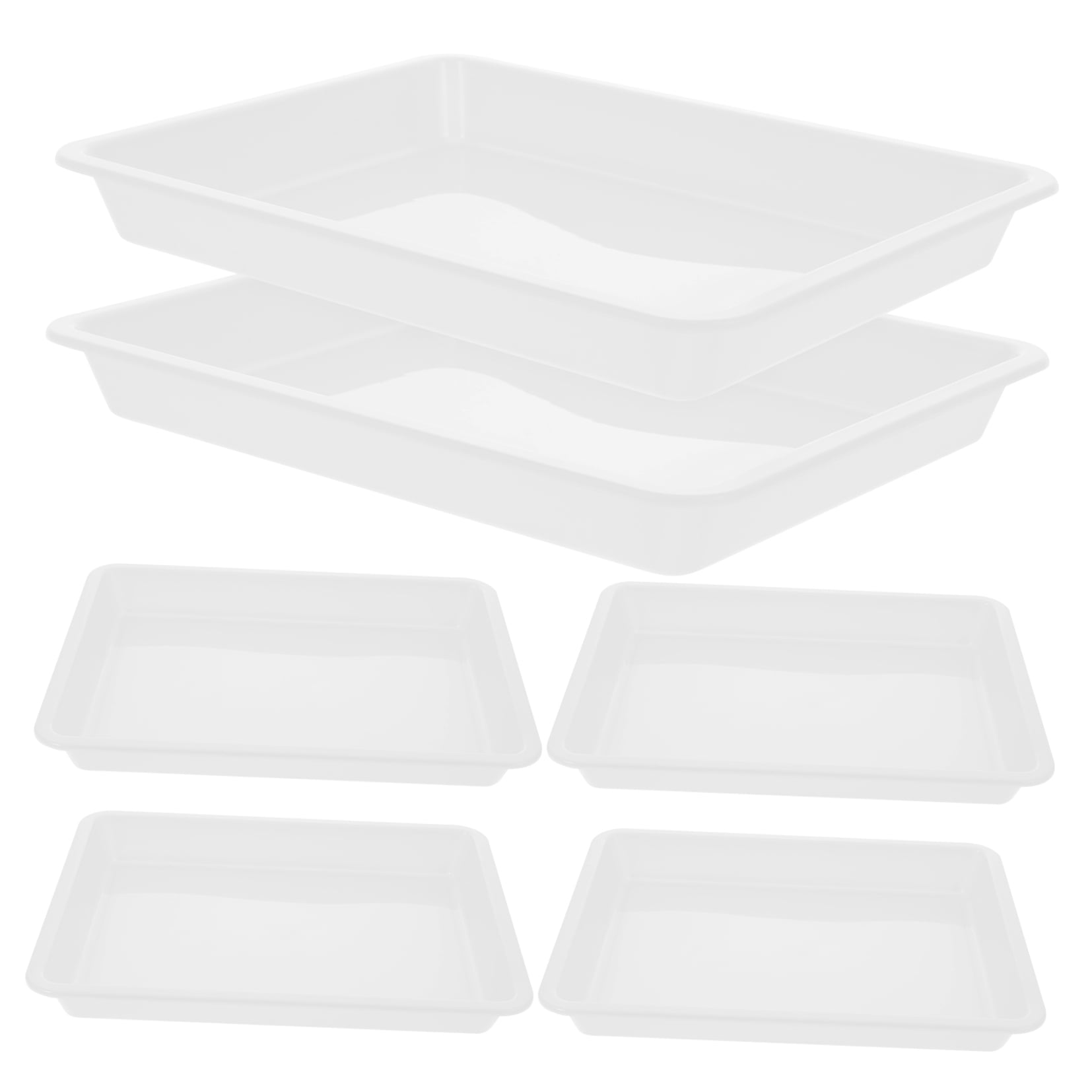 SWETRACE 6Pcs Puzzle Trays White Color For Building Blocks And Puzzles Toy Organization And Storage - Image 4