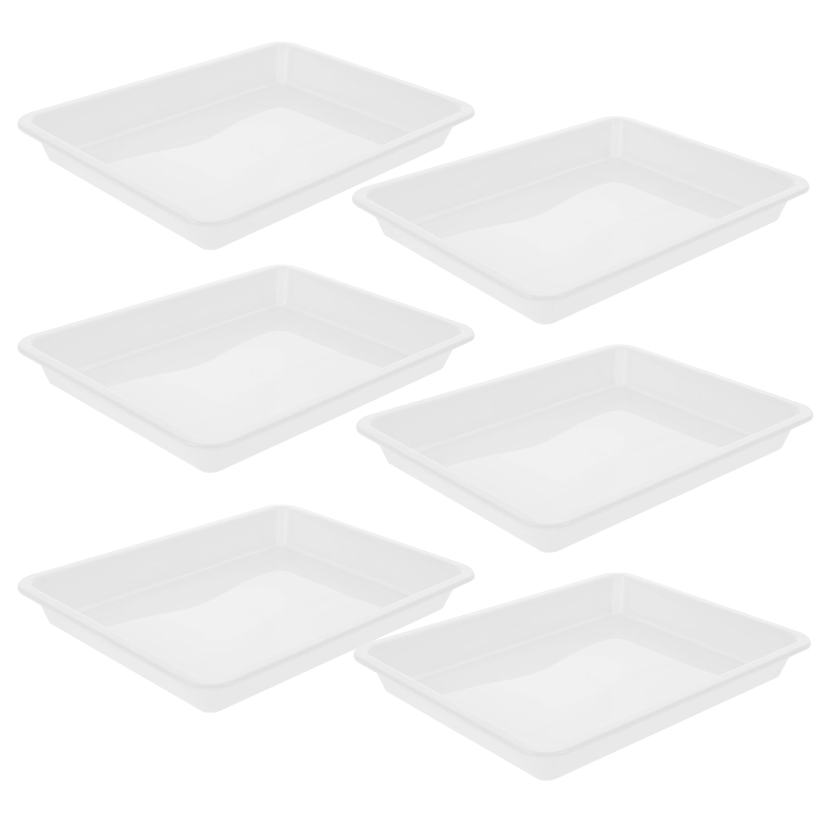SWETRACE 6Pcs Puzzle Trays White Color For Building Blocks And Puzzles Toy Organization And Storage - Image 8