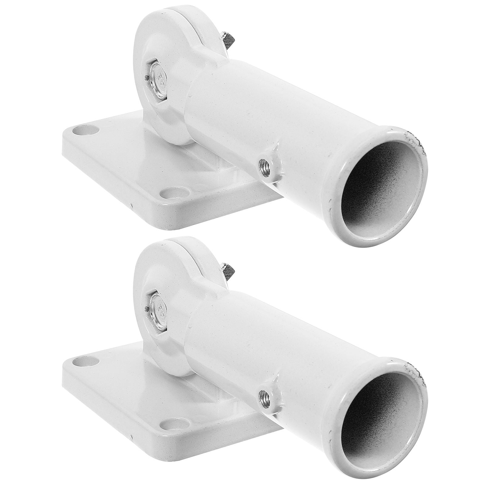 SWETRACE 2Pcs Adjustable Flag Pole Clamp for Truck and Outdoor Use 15x7cm - Image 1