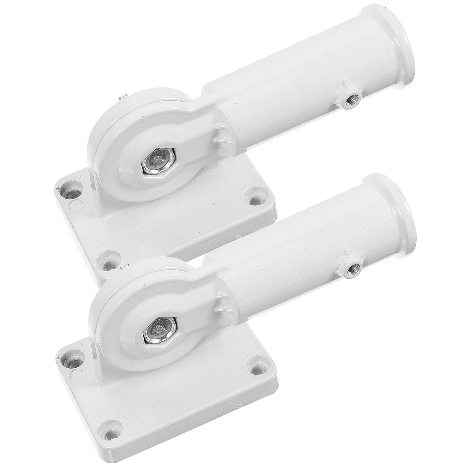 SWETRACE 2Pcs Adjustable Flag Pole Clamp for Truck and Outdoor Use 15x7cm - Image 7