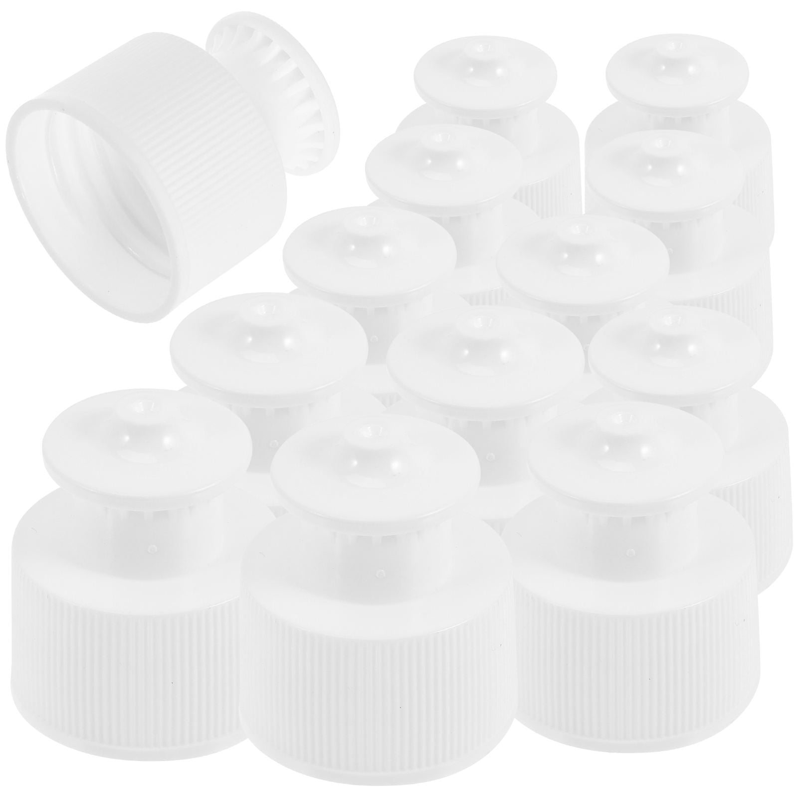 SWETRACE PE Reusable Water Bottle Caps 40Pcs for Athletes and Outdoor Activities - Image 1