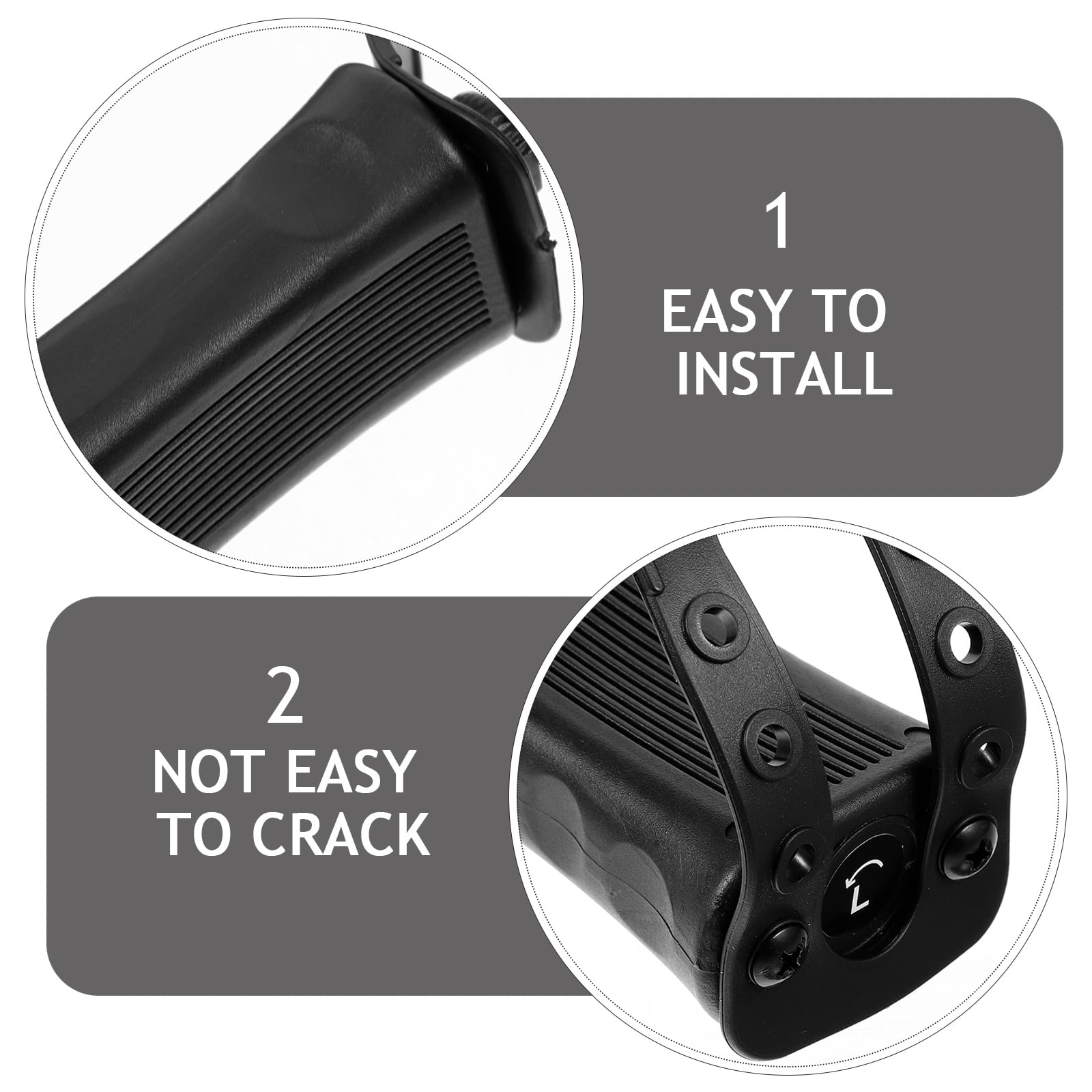 SWETRACE 1 Pair Mini Design Exercise Bike Pedals with Straps for Adult Athletes - Image 3