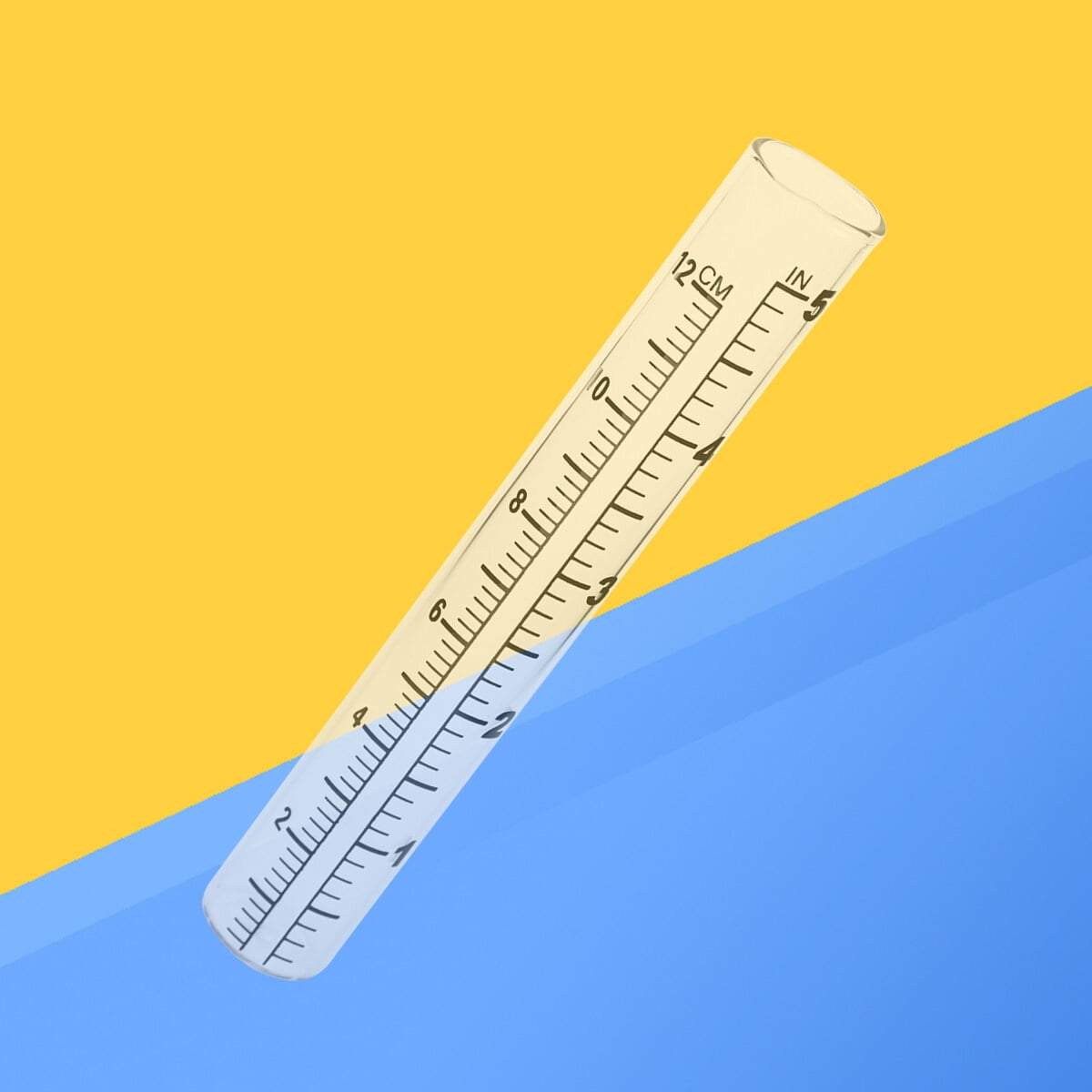 SWETRACE Flat Bottomed Gauge Test Tube With Scale For Weather Measurement Design For Farming And Climate Research - Image 6