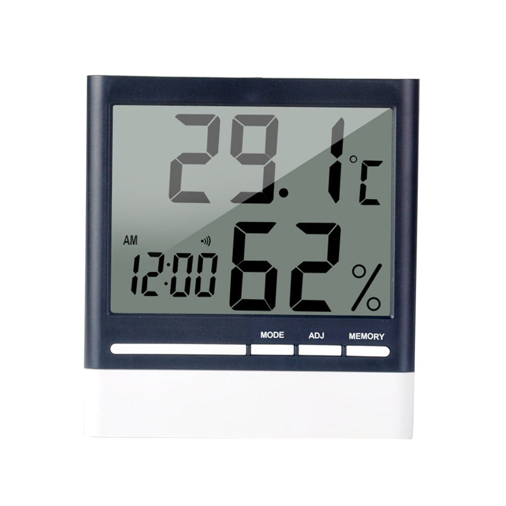 SWETRACE Compact Digital Humidity Meter 1Pcs For Office Use 9.6x9.6x2.4in - Image 1