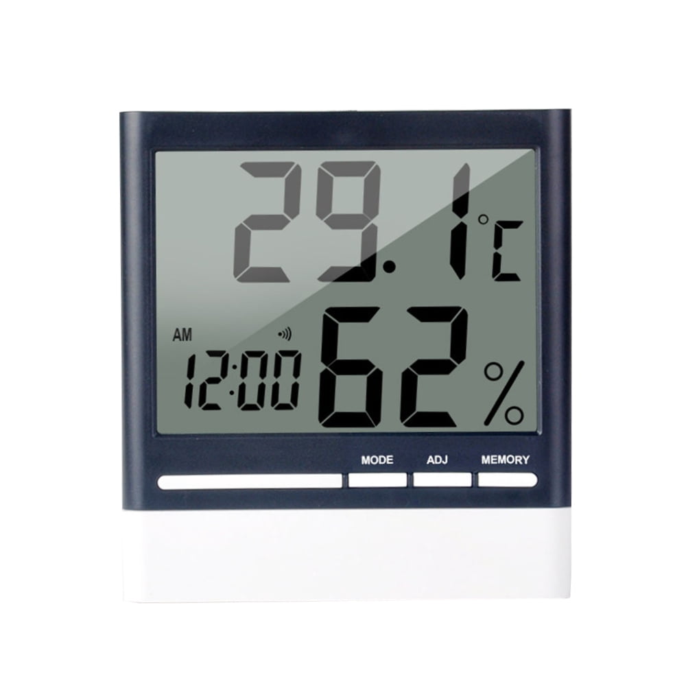 SWETRACE Compact Digital Humidity Meter 1Pcs For Office Use 9.6x9.6x2.4in - Image 4