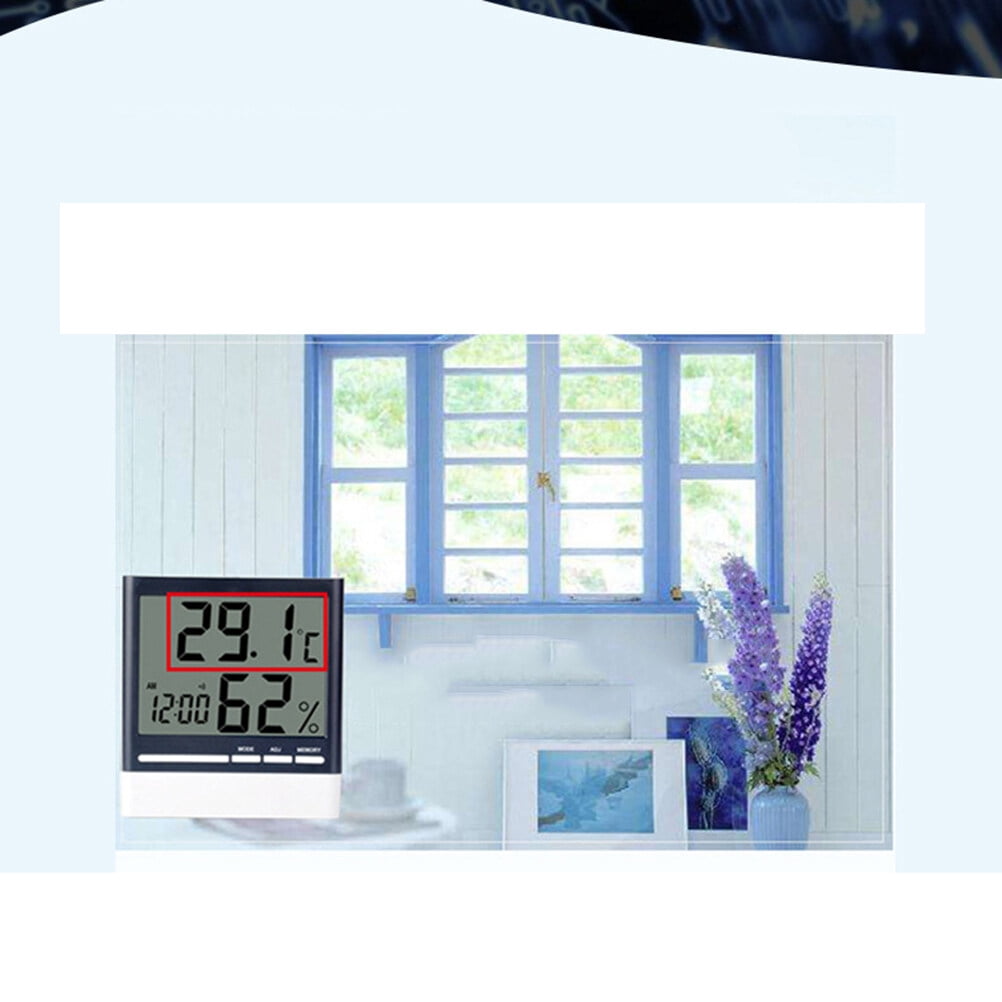 SWETRACE Compact Digital Humidity Meter 1Pcs For Office Use 9.6x9.6x2.4in - Image 7