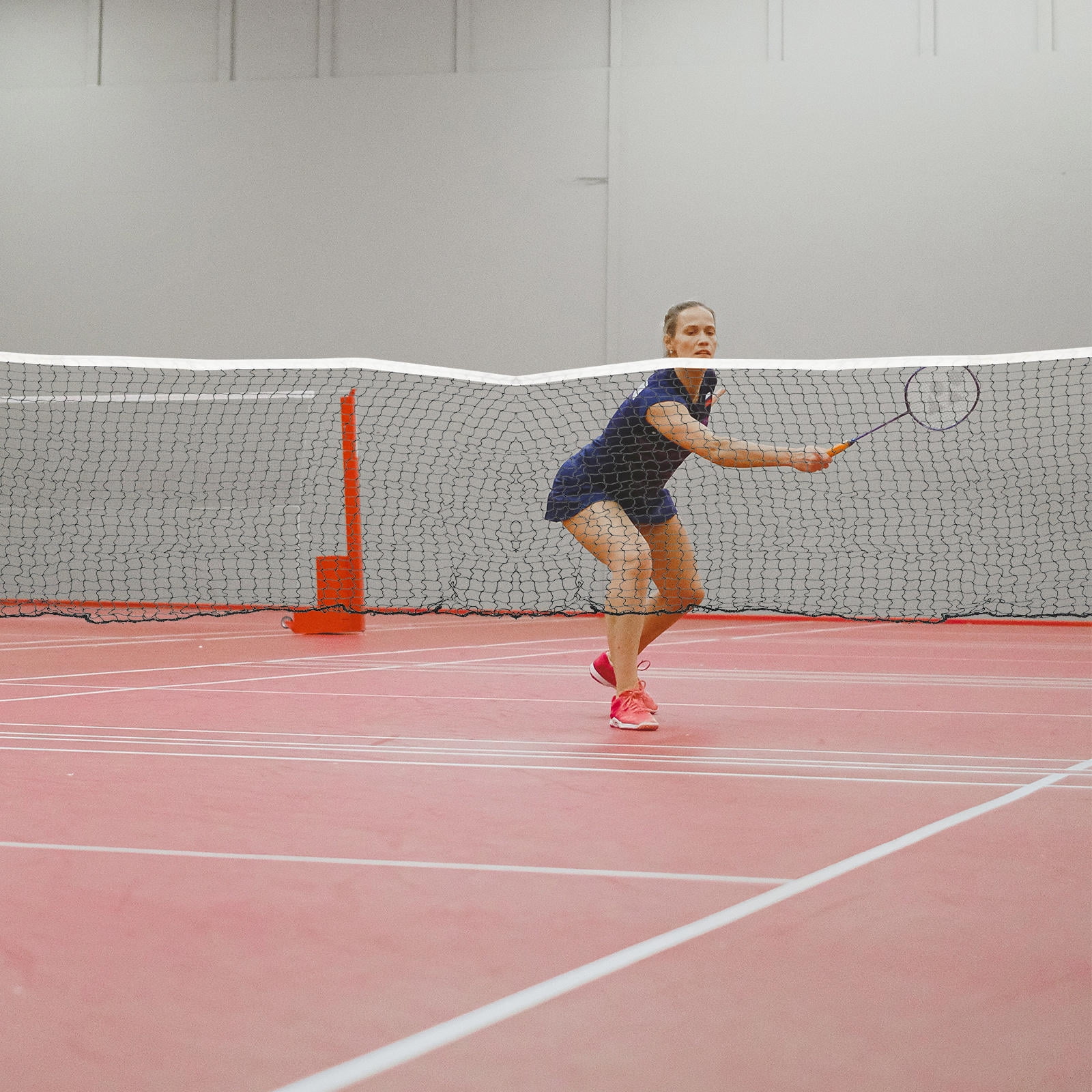SWETRACE 1Pcs Wear Resist Badminton Net for Family and Friends Army Green Portable Volleyball Net 11 8x3 In - Image 8