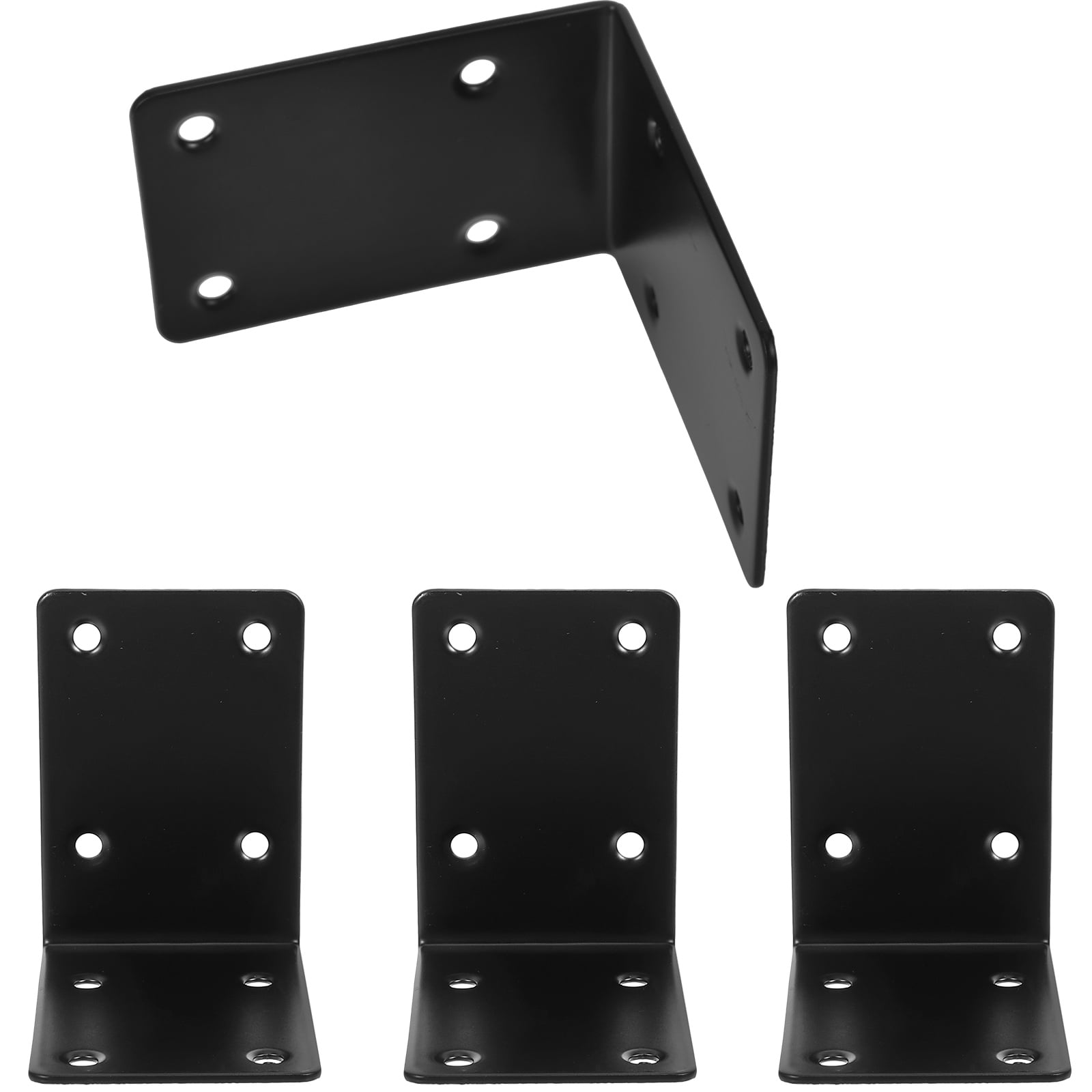 SWETRACE 4Pcs Decorative L Brackets for Railing Right Angle and Shelf Support - Image 4
