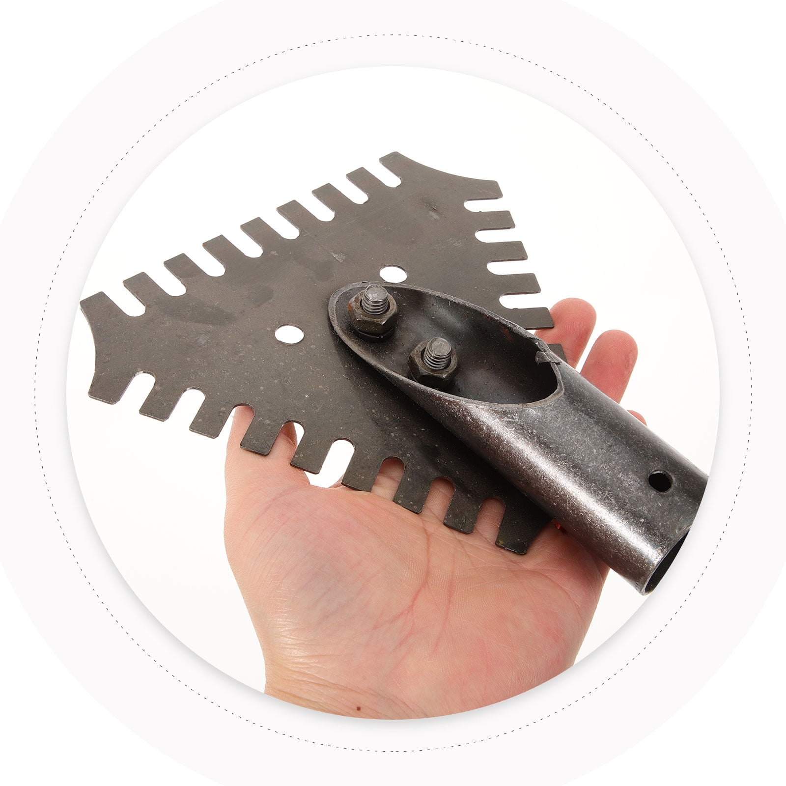 SWETRACE 1Pack Metal Ice Chopper Tool Heavy Duty Frost Removal for Household Winter .07X6.68X1.97in - Image 6