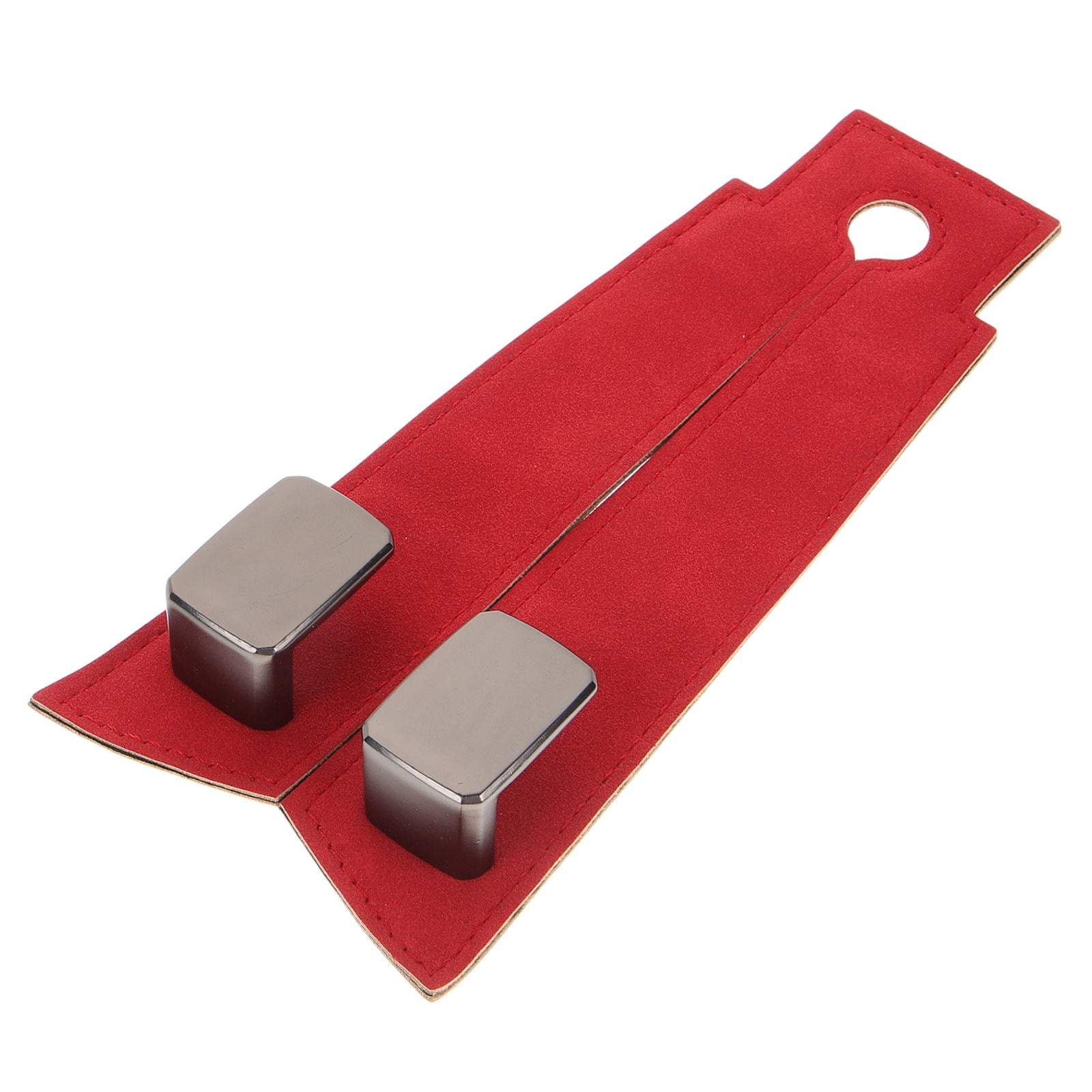 SWETRACE 1Set Red Pu Iron Car Seat Hook for Vehicle Interior Accessories with Luxury Fashionable Design 11.8x3x0.9in - Image 4
