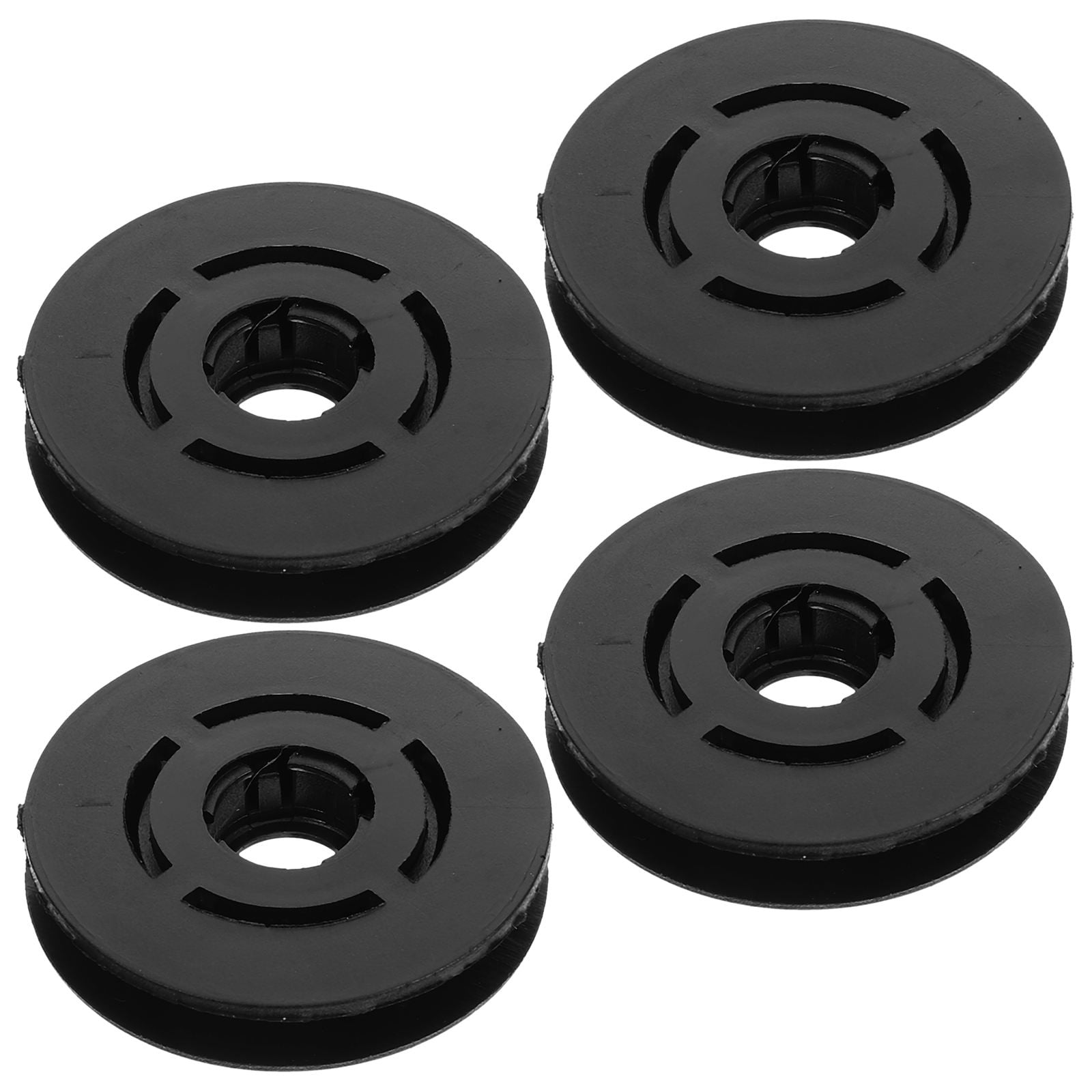 SWETRACE 4Pcs Car Accessories Floor Mat Clips Black Plastic Clips for Vehicle 1.57X1.57X0.28in - Image 7