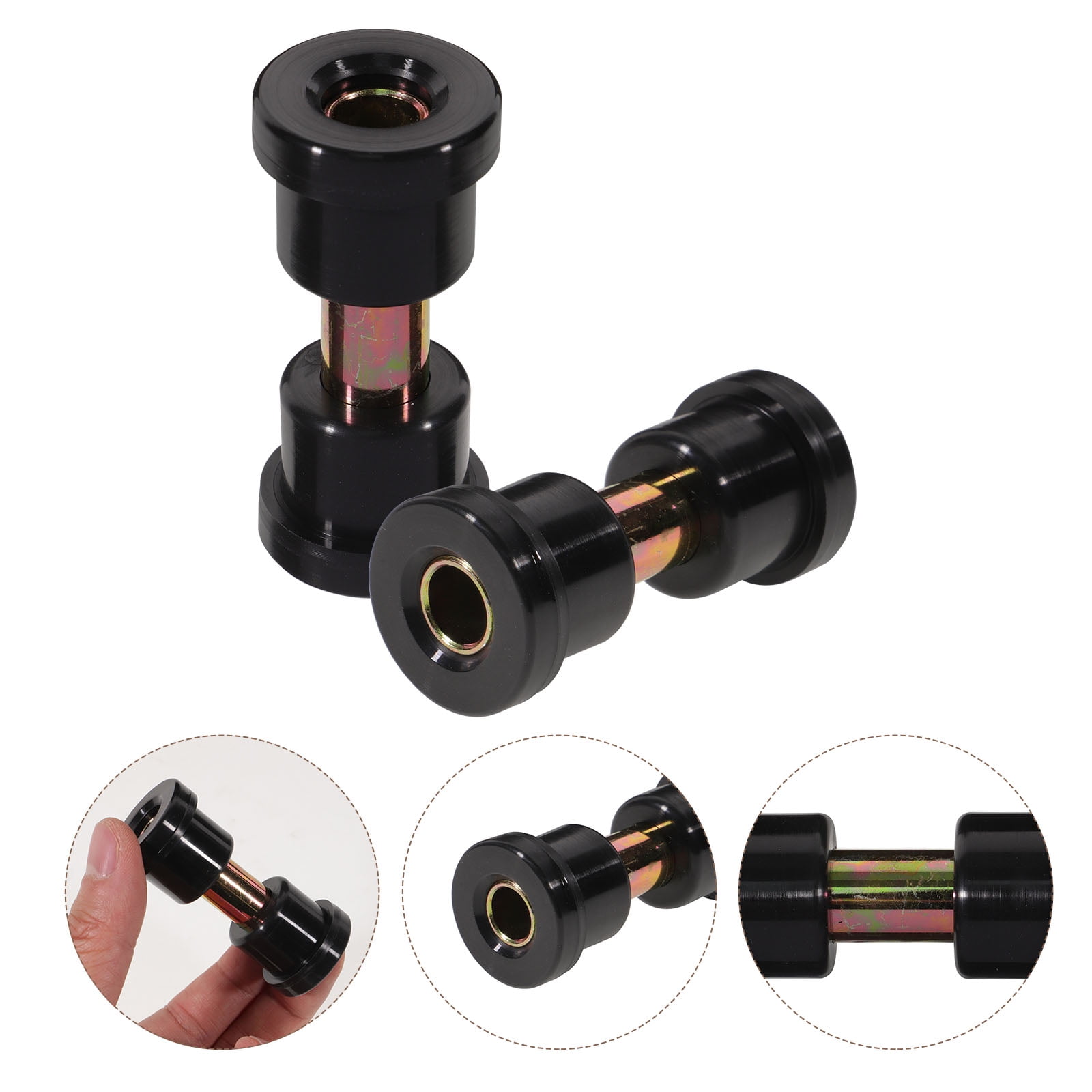 SWETRACE Golf Cart Bushing Kit 8Pcs Iron Rubber Heat Treatment Precise Processing Stable - Image 1
