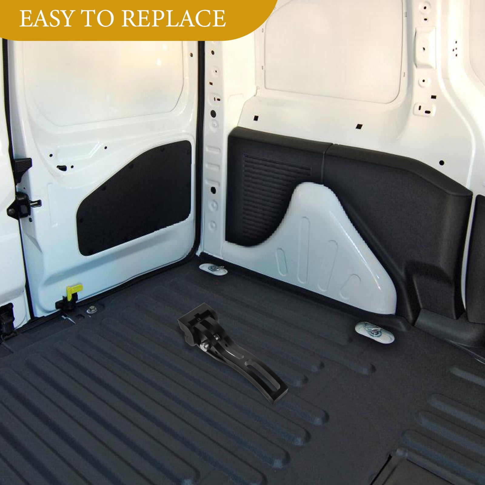 SWETRACE 1Pack Truck Bed Cover Clamp T-Bolt Buckle Black Aluminum Plastic for Secure Attachment 4.7x1.4x0.8in - Image 6